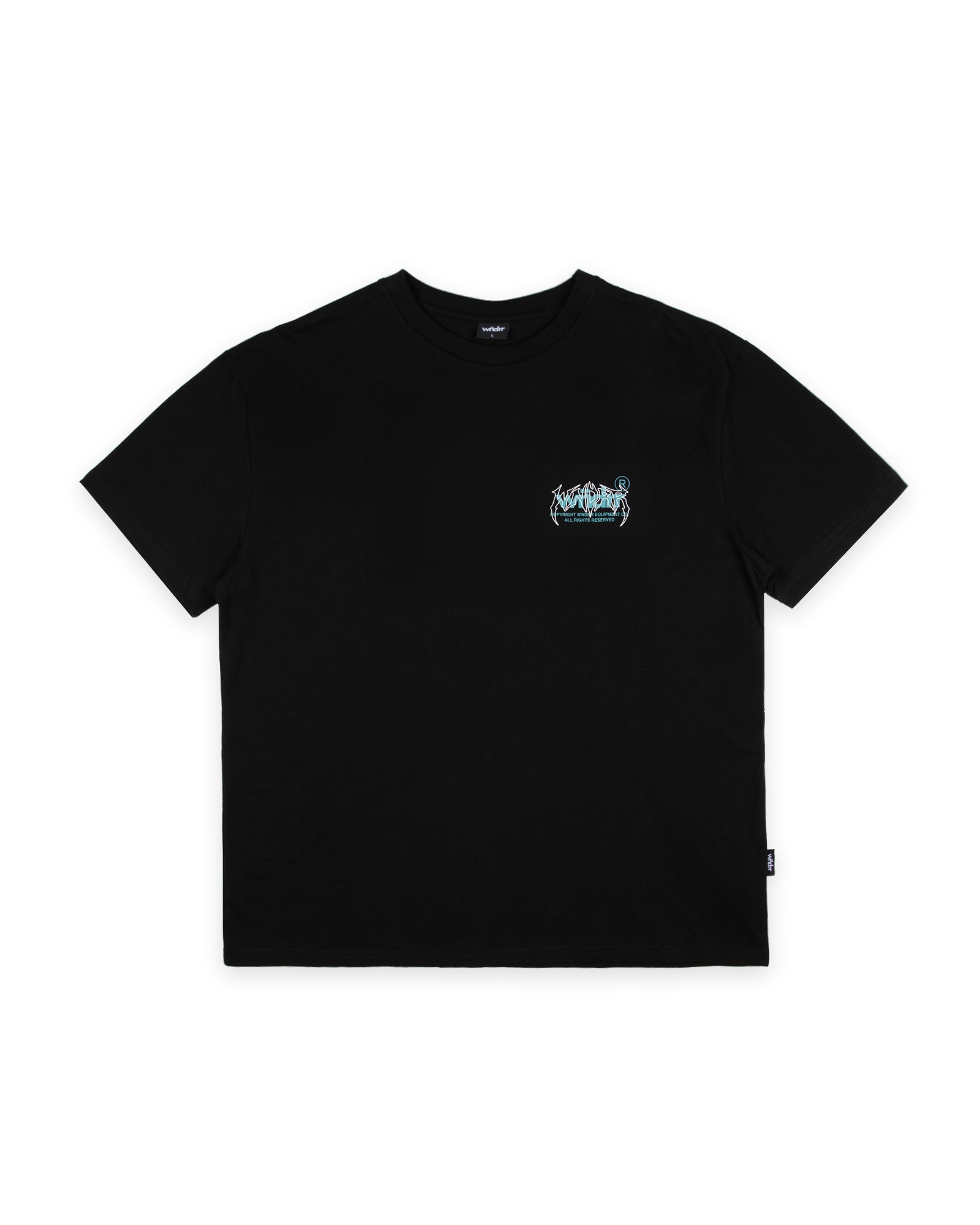 SHUTDOWN BOX FIT TEE - BLACK