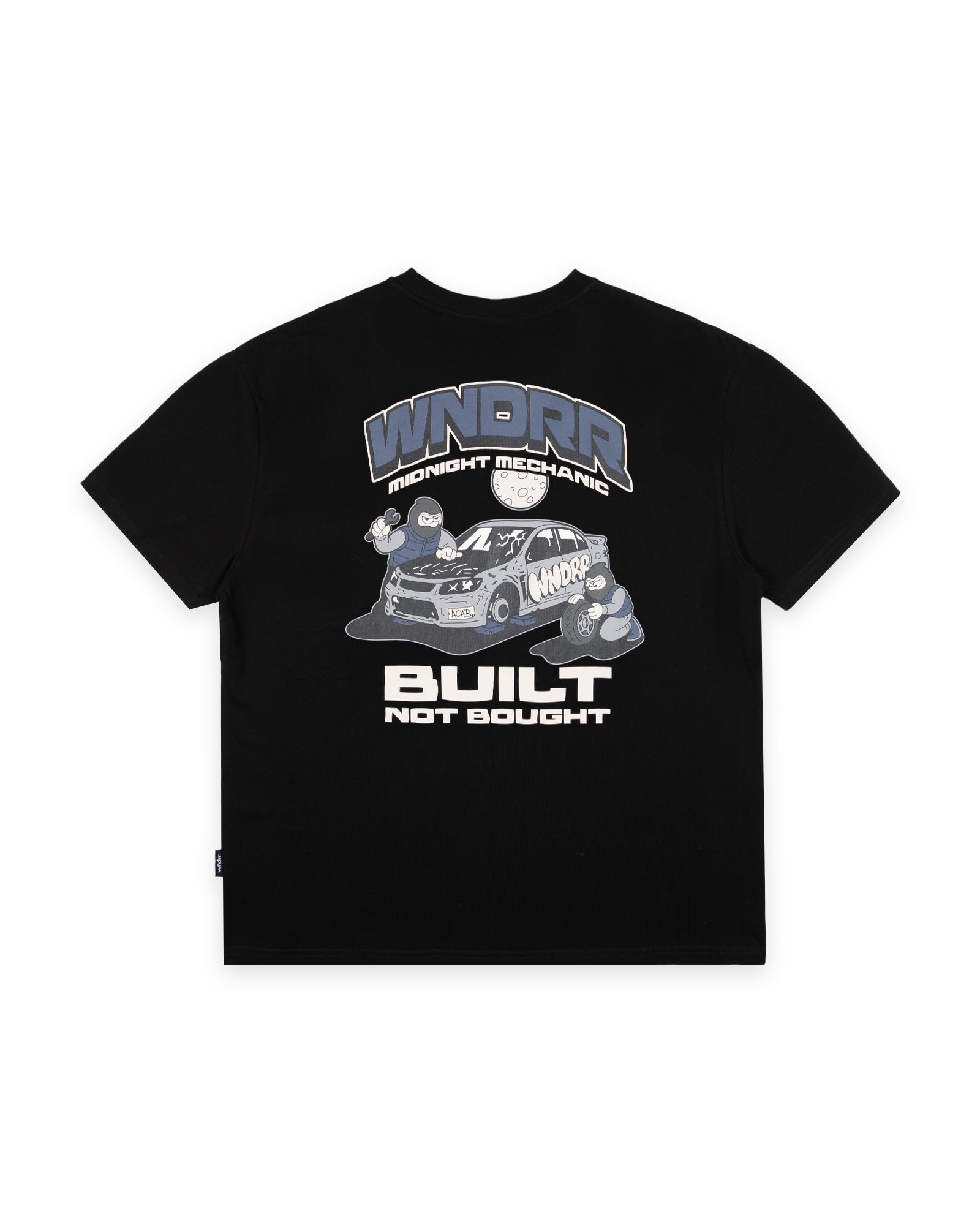 BUILT BOX FIT TEE - BLACK
