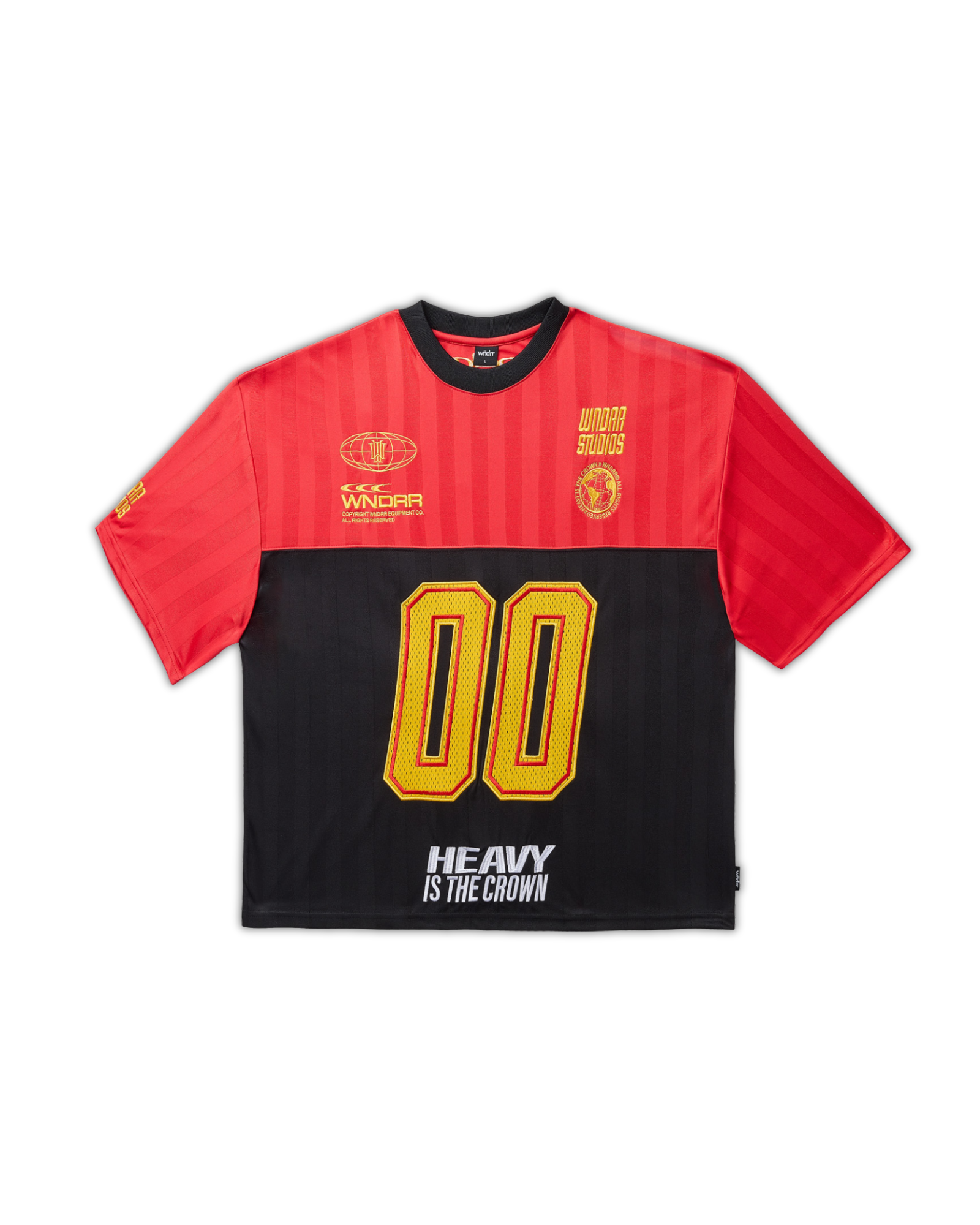 DYNASTY QUARTERBACK JERSEY - RED/BLACK