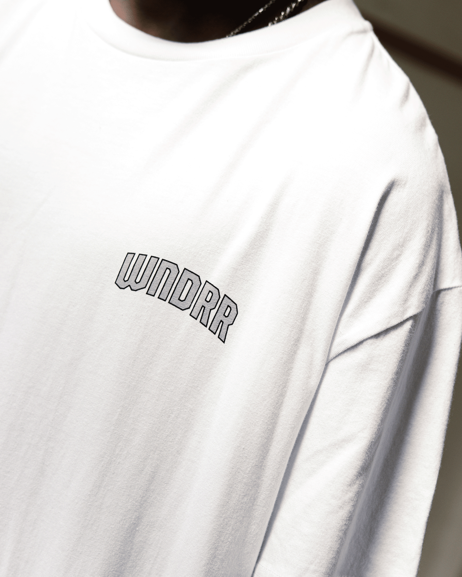 MAJOR BOX FIT TEE - WHITE