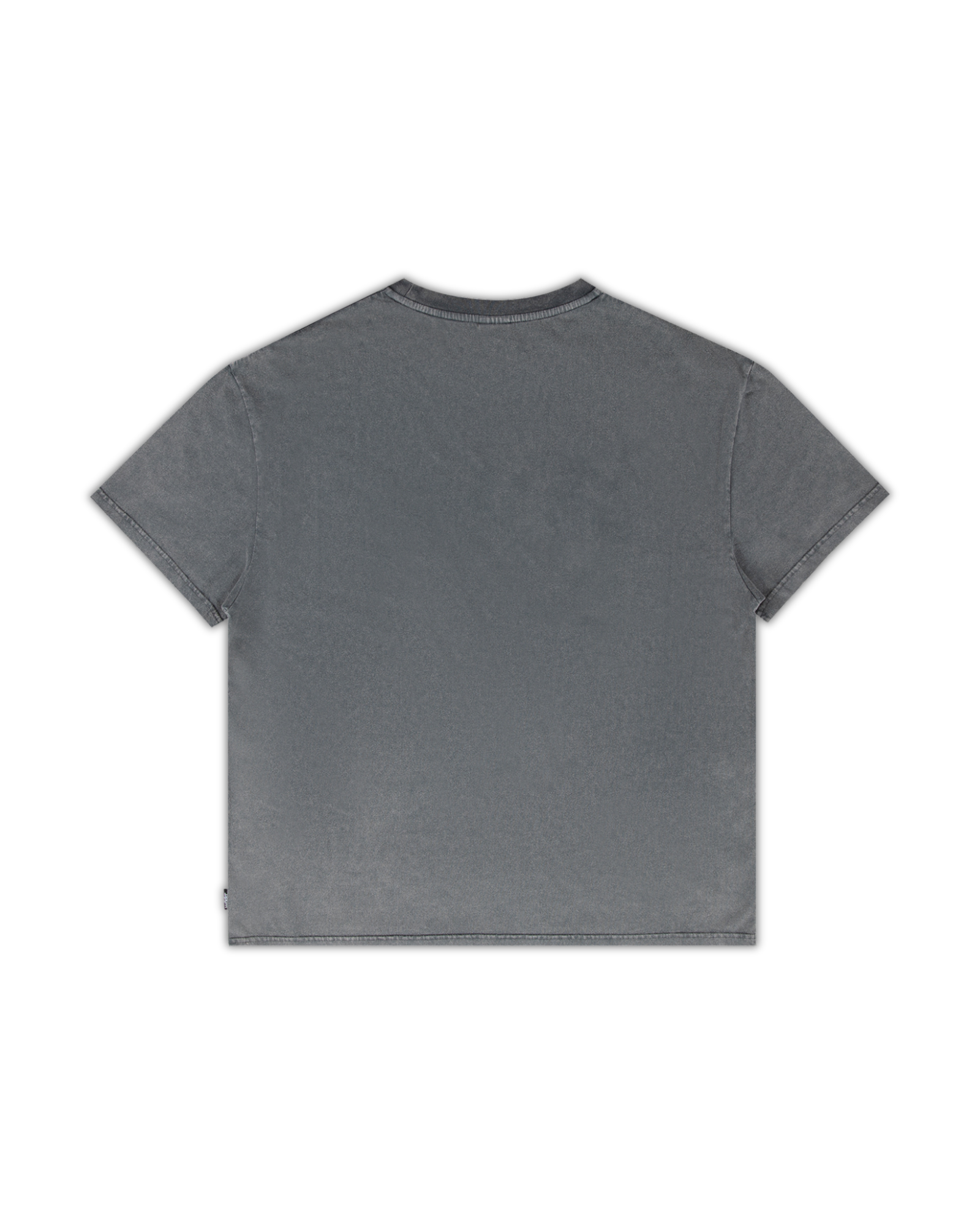 FIEND BOX FIT TEE - WASHED GREY