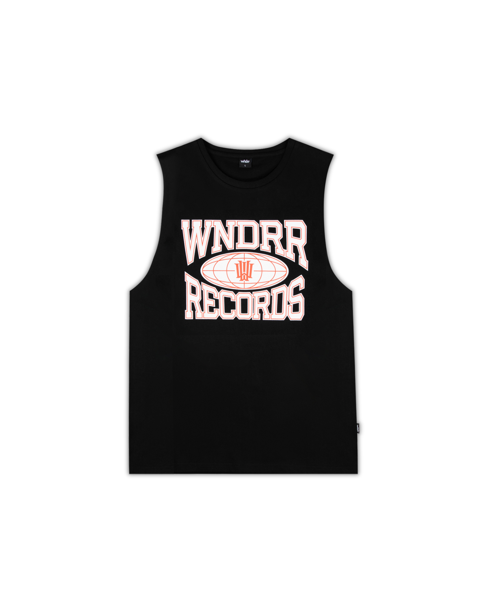 FIEND MUSCLE TOP - BLACK