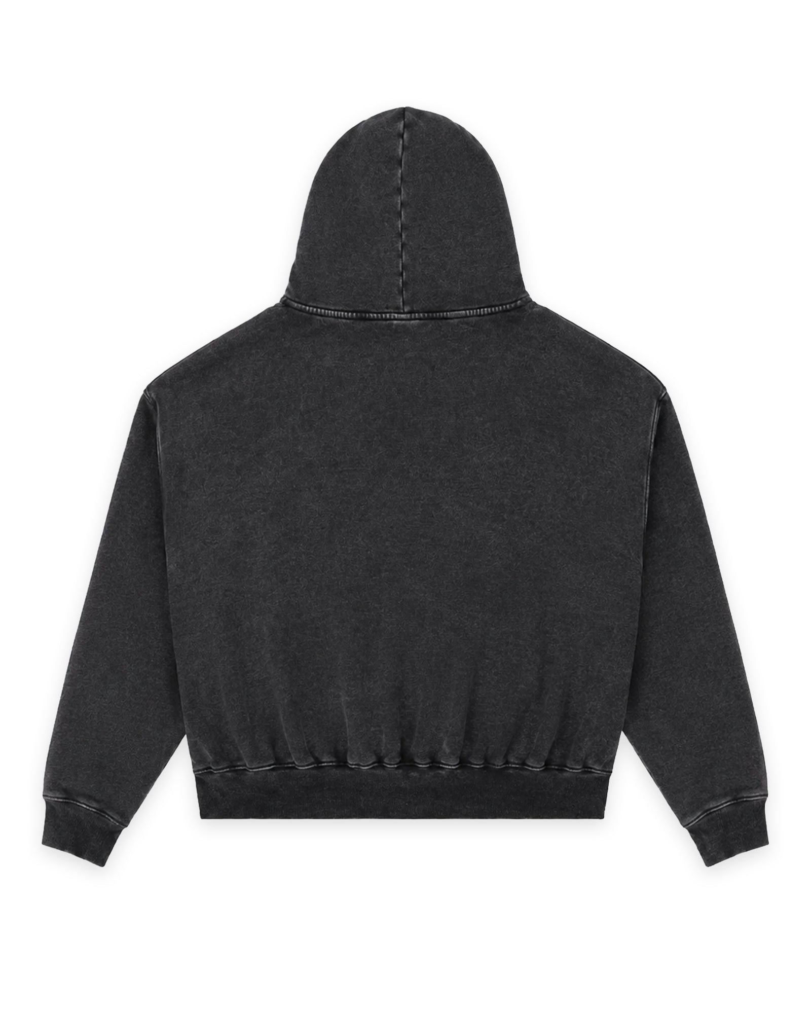 ARCADE BOX FIT HOOD SWEAT - WASHED BLACK