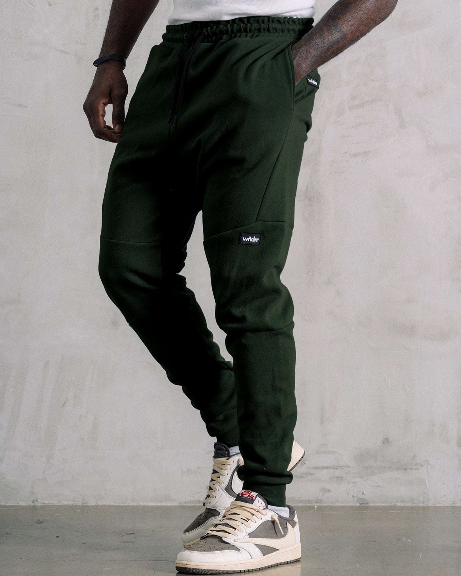 HOXTON V2 TECH TRACKPANT - FOREST GREEN