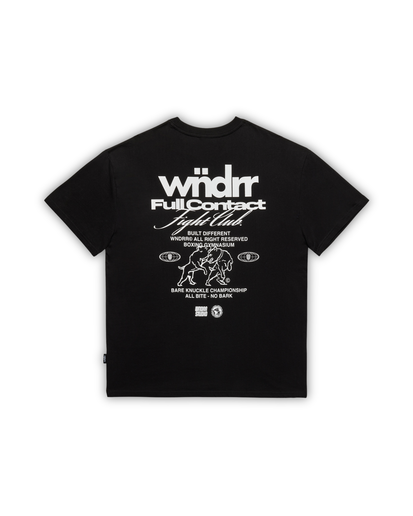 FULL CONTACT BOX FIT TEE - BLACK