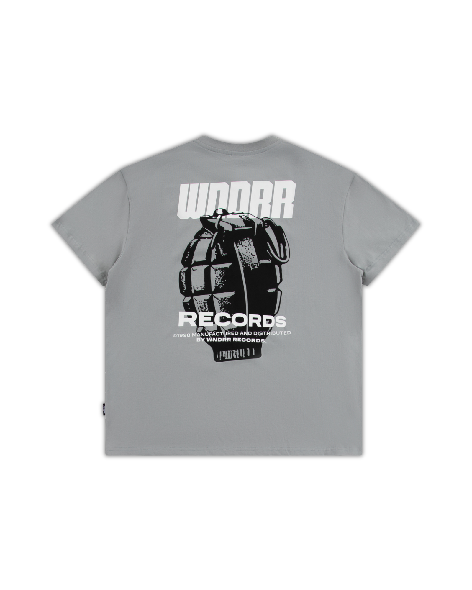 GRENADE BOX FIT TEE - CEMENT GREY