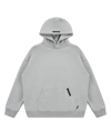 HALO HOOD SWEAT - GREY MARLE