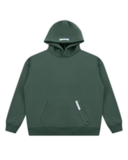 HALO HOOD SWEAT - DARK GREEN
