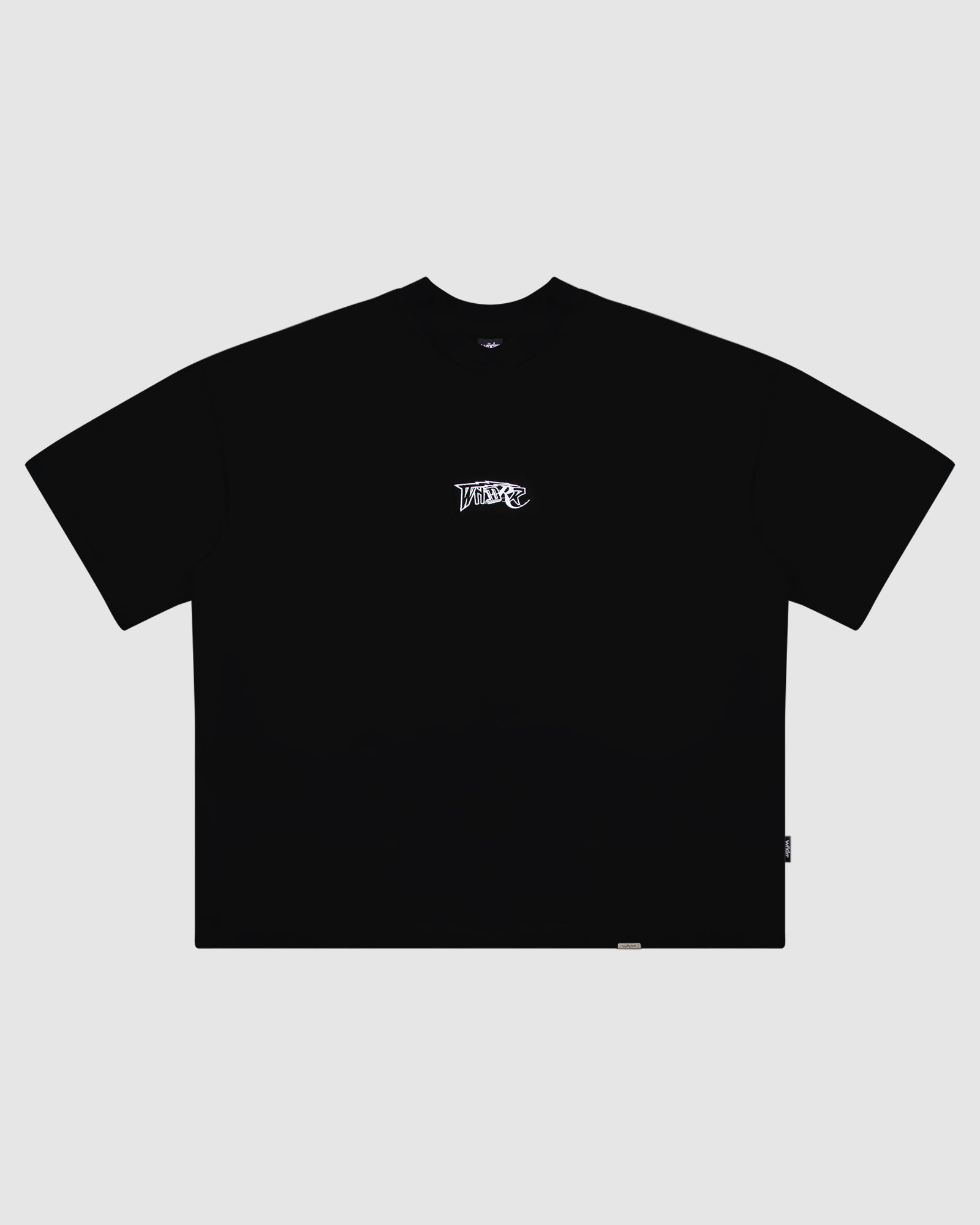 HOOPER HEAVY WEIGHT TEE - BLACK