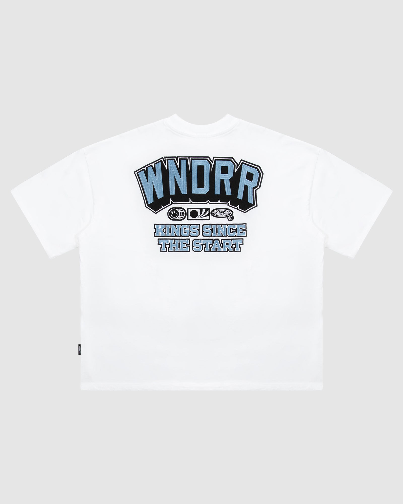 ALL ROUNDER HEAVY WEIGHT TEE - WHITE