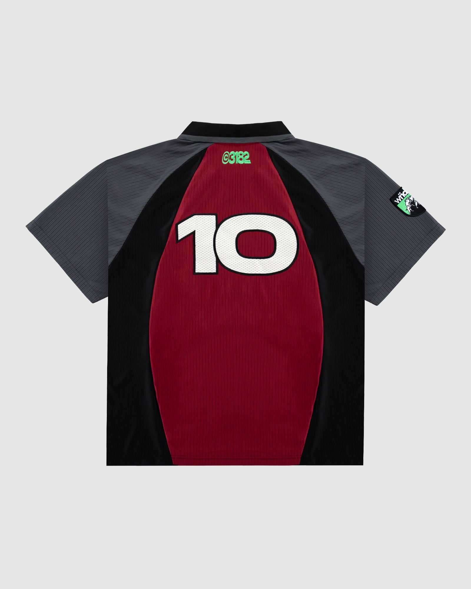 KICKOFF FOOTBALL JERSEY - BLACK/RED
