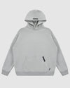 HALO HOOD SWEAT - GREY MARLE