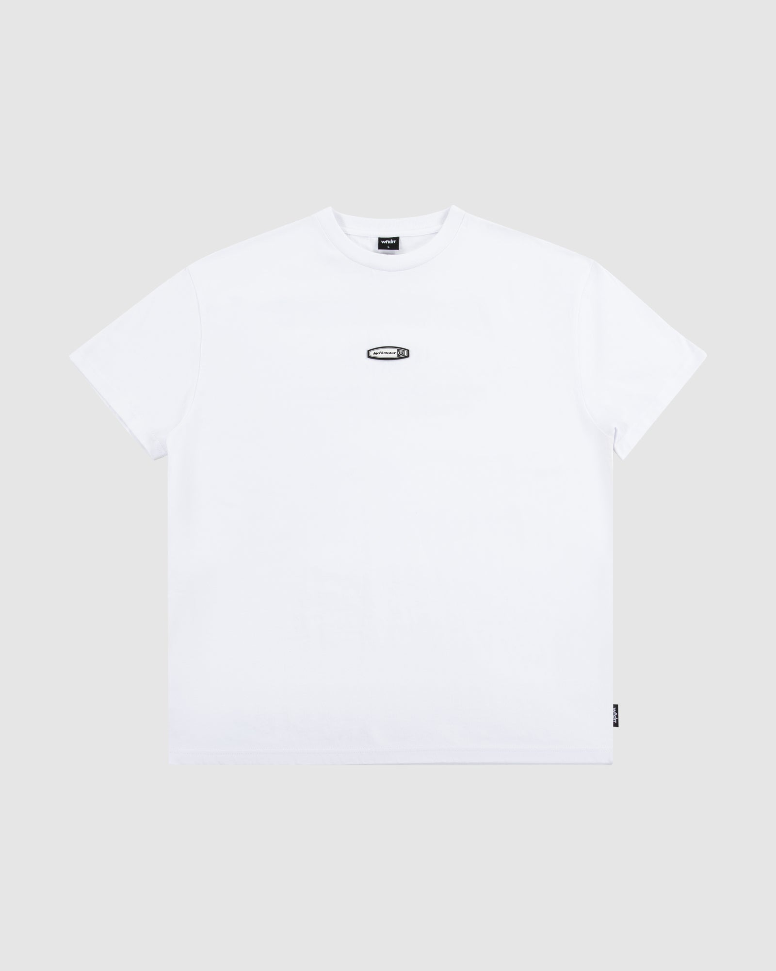 PRIMARY BOX FIT TEE - WHITE