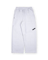 HALO JUMBO TRACKPANT - WHITE MARLE