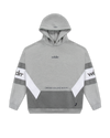 JUNCTION PANEL HOOD SWEAT - GREY MARLE