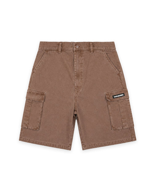 KINGSWOOD CARGO SHORT - MALT BROWN