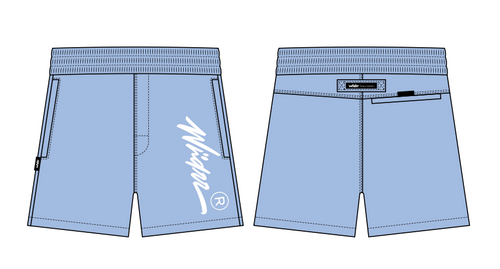 OFFEND BEACH SHORT - AIR BLUE