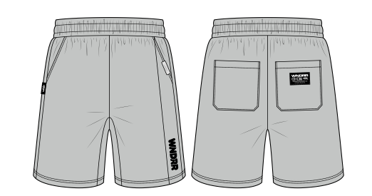 HALO TRACKSHORT - OYSTER