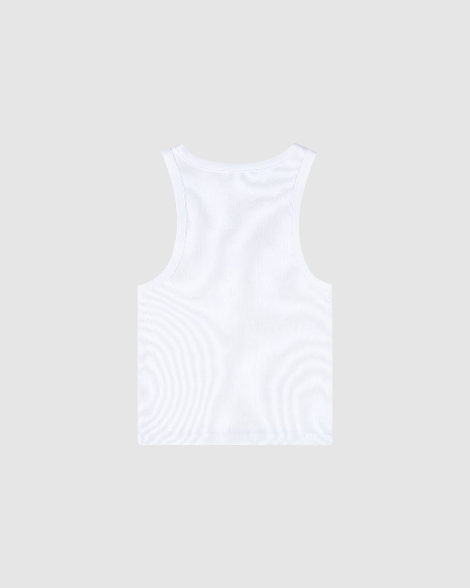 WOMENS ROTHMAN RIB TANK TOP - WHITE