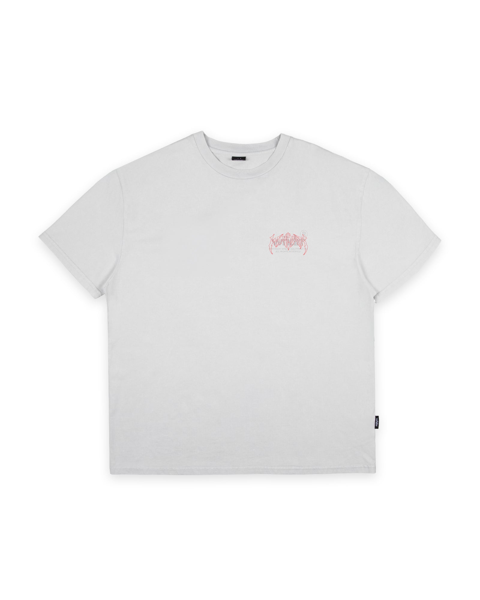 SHUTDOWN BOX FIT TEE - OYSTER