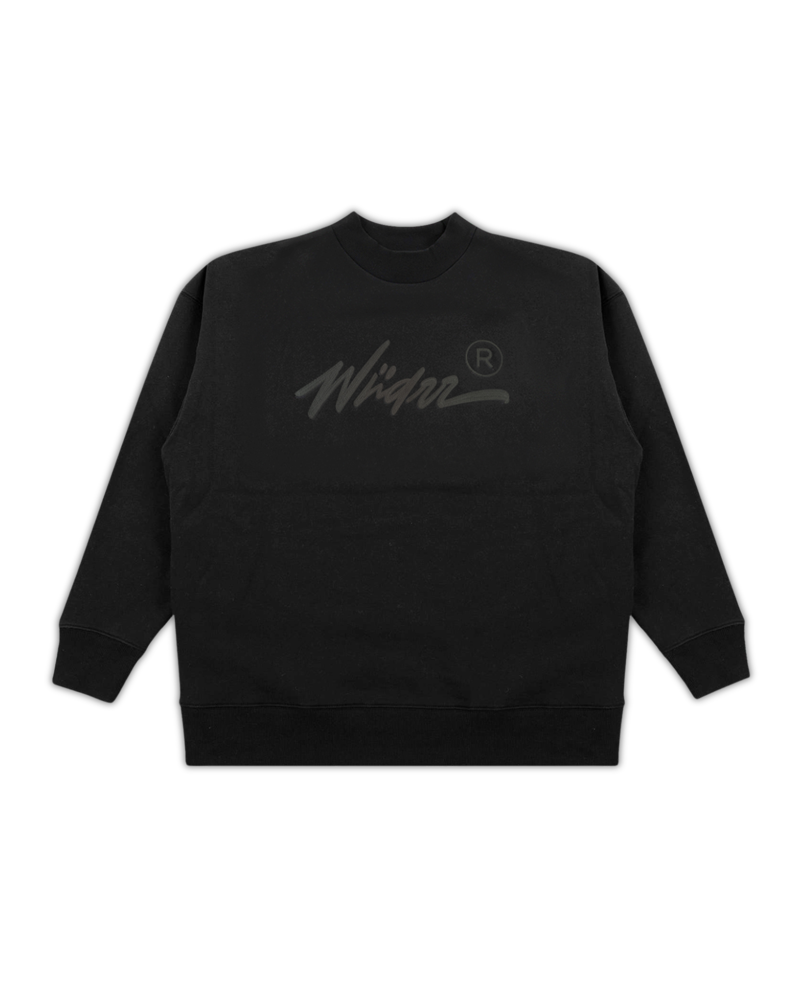 LINK CREW SWEAT - BLACK