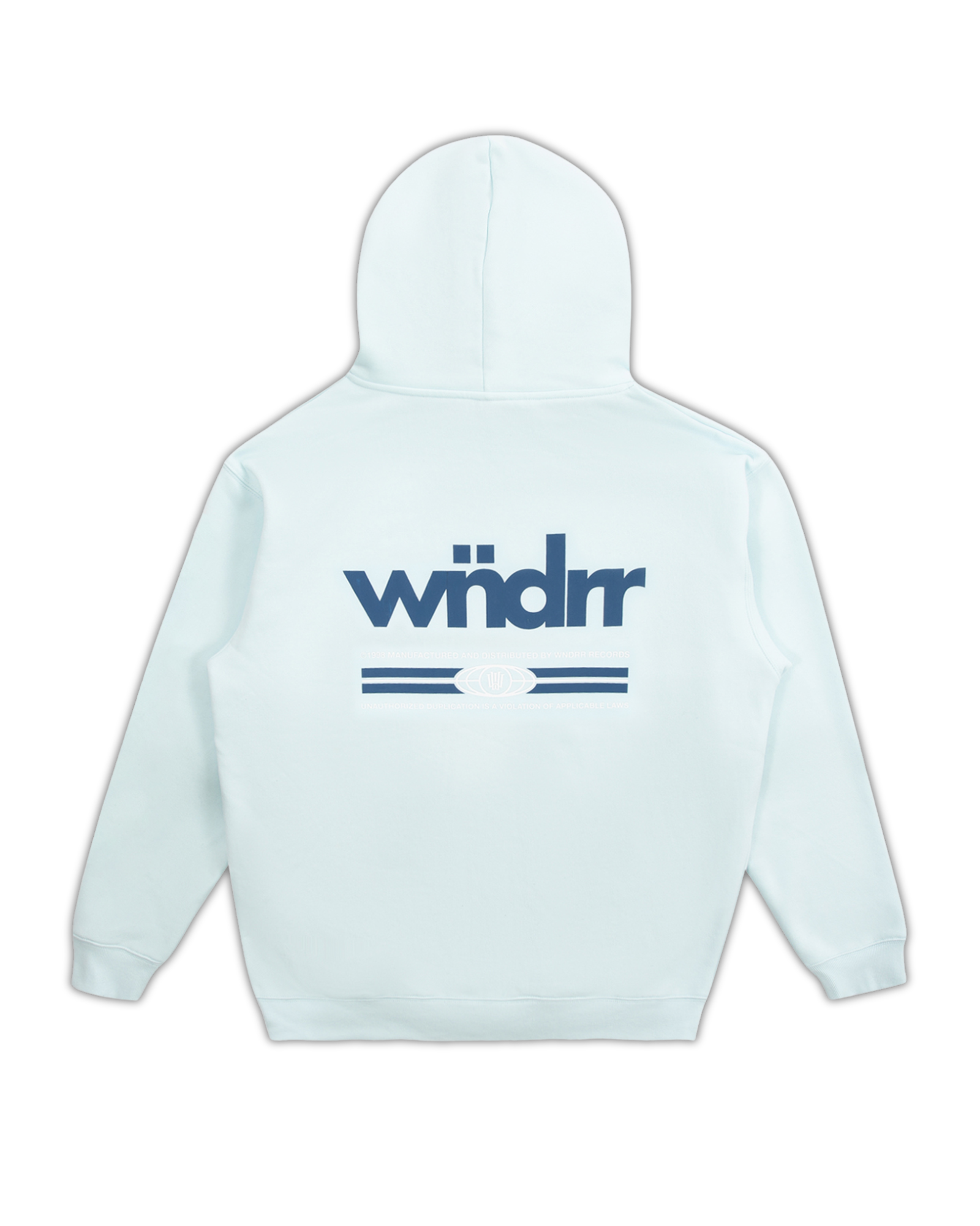 LODGE HOOD SWEAT - BABY BLUE