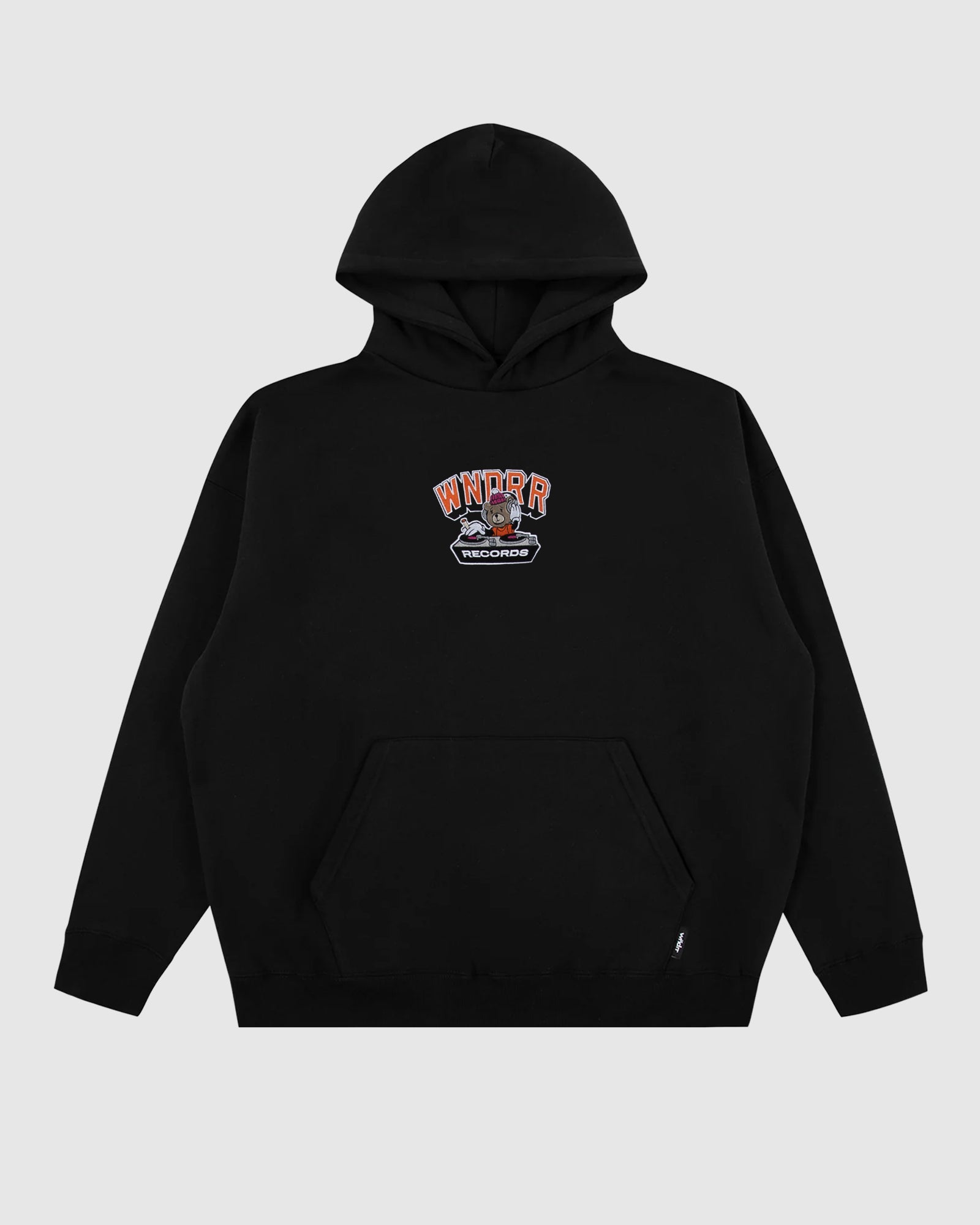 SPIN HOOD SWEAT - BLACK