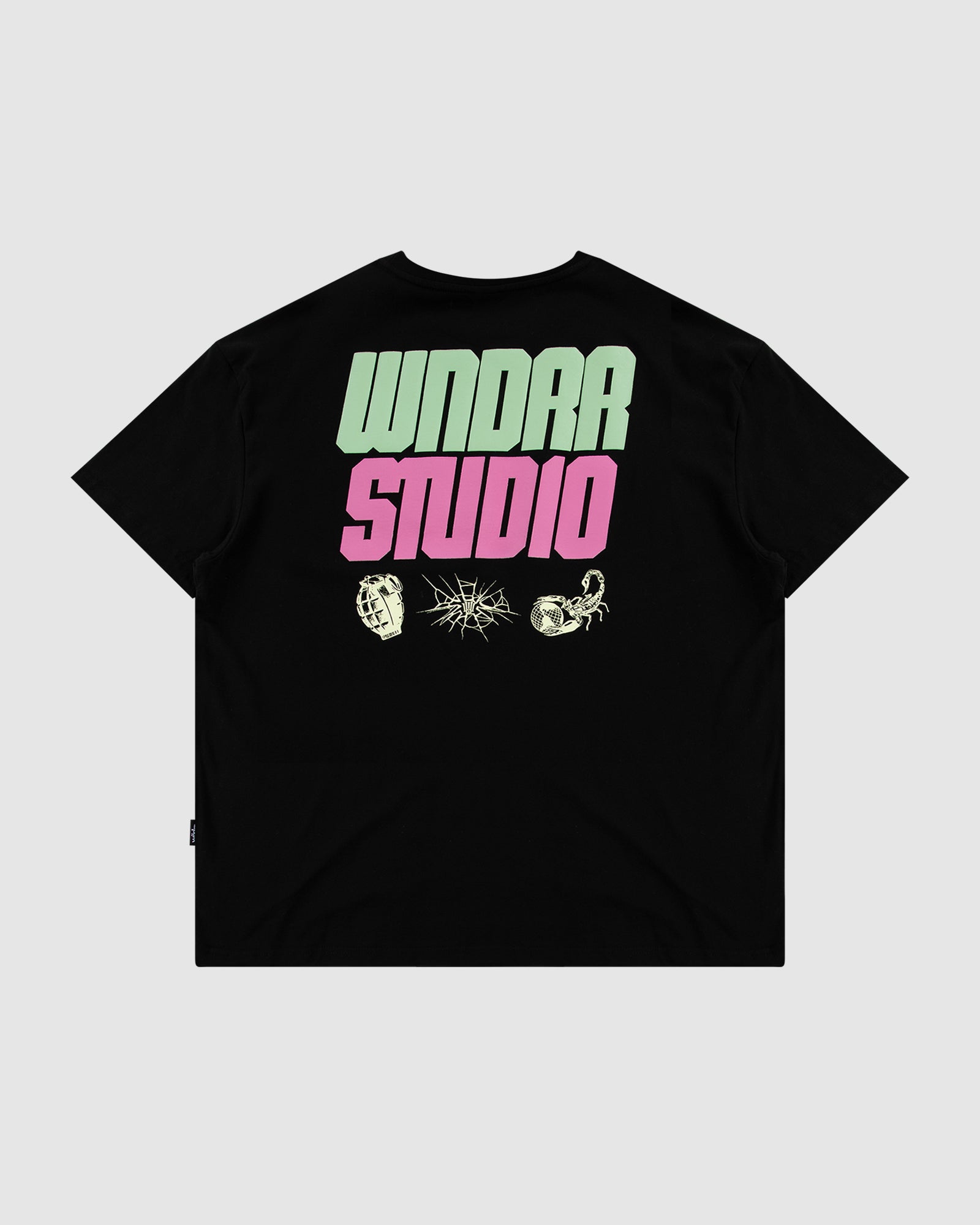 OPPONENT BOX FIT TEE - BLACK