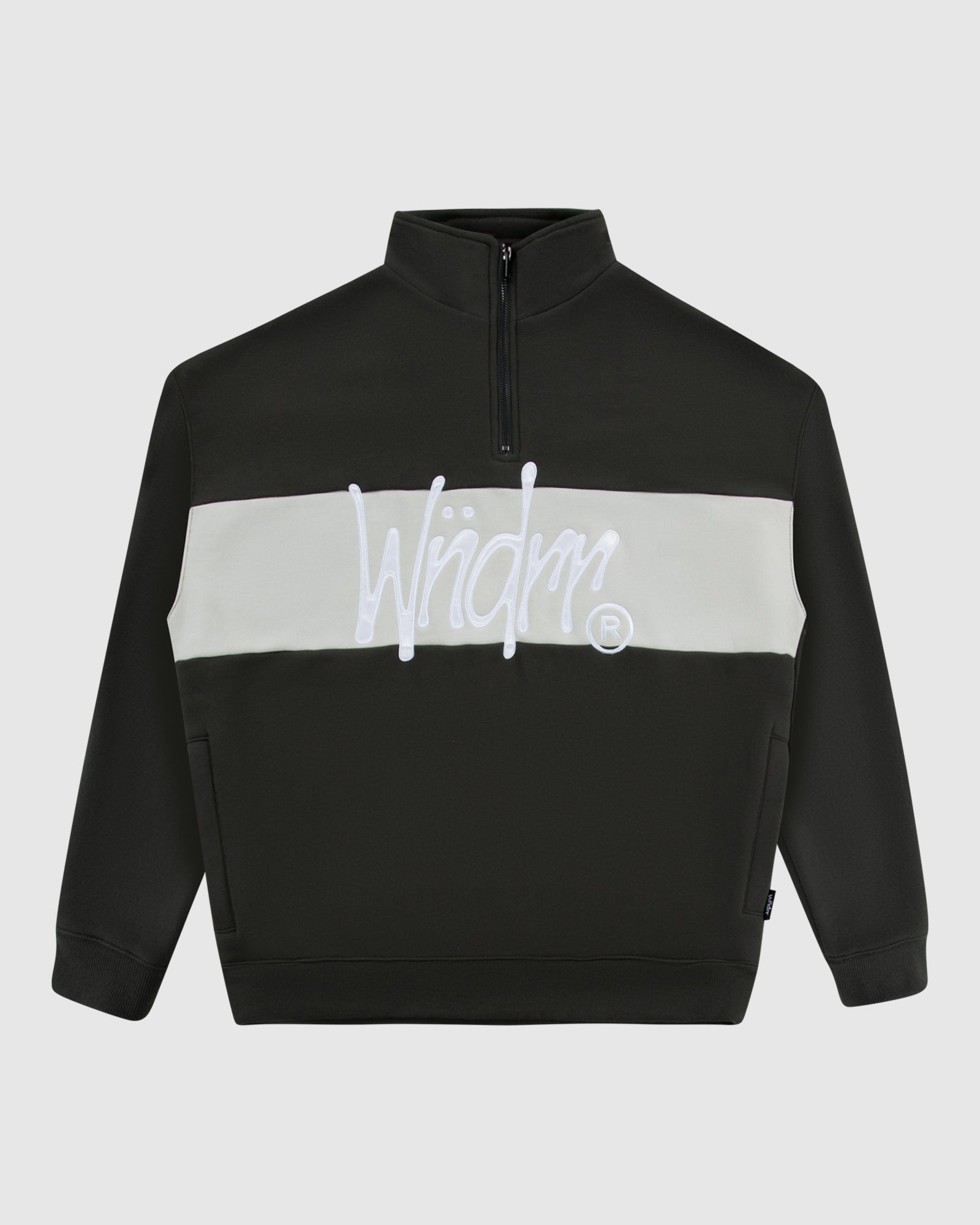 STARTER PANEL 1/4 ZIP SWEAT - INK