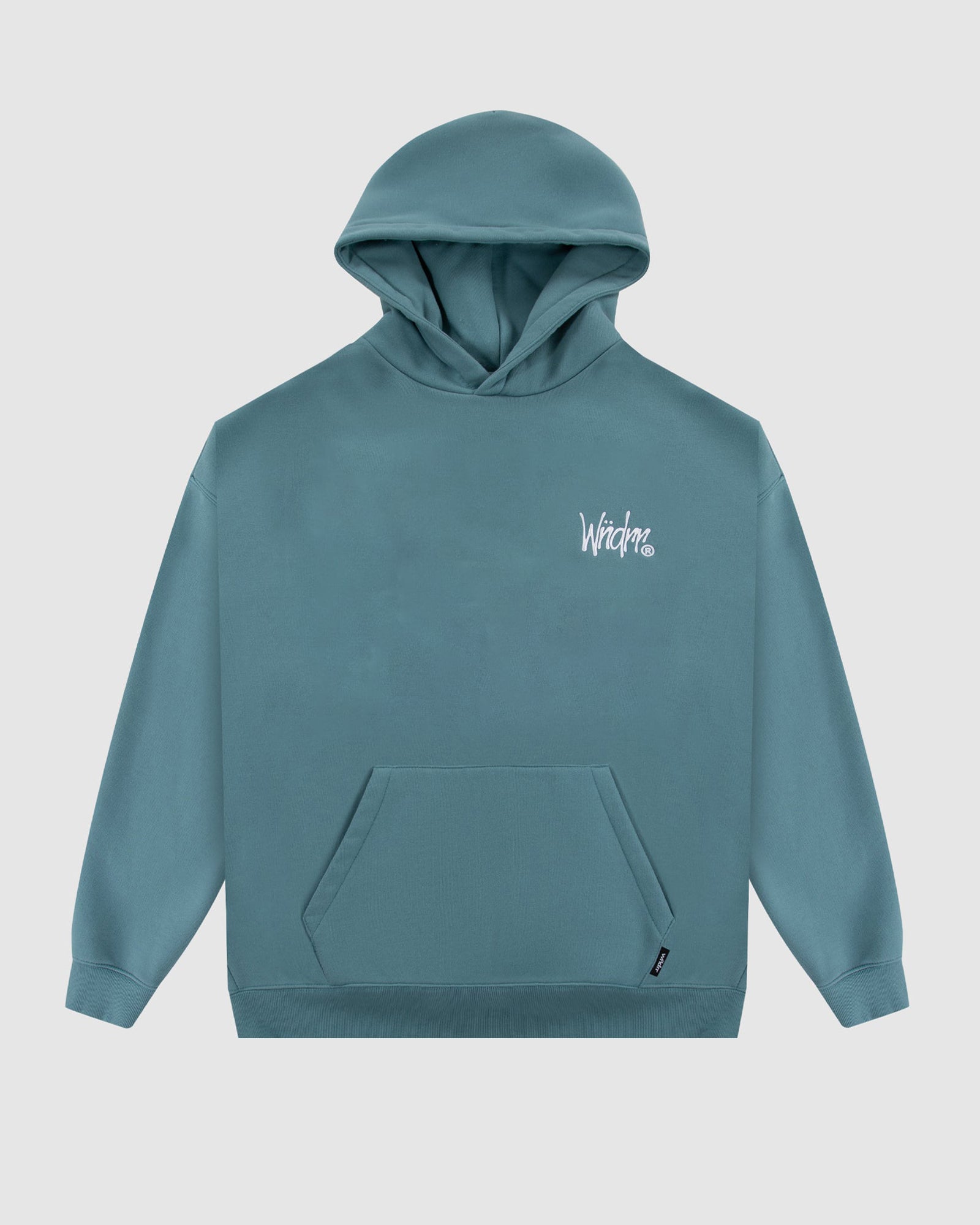 FRAYED HOOD SWEAT - DUSK BLUE