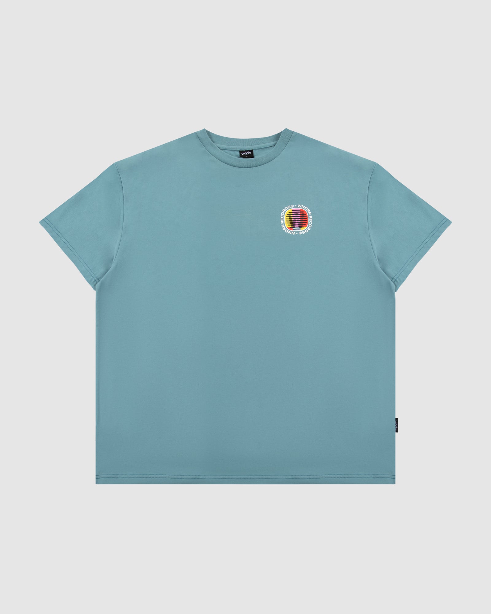 NO SIGNAL BOX FIT TEE - DUSK BLUE