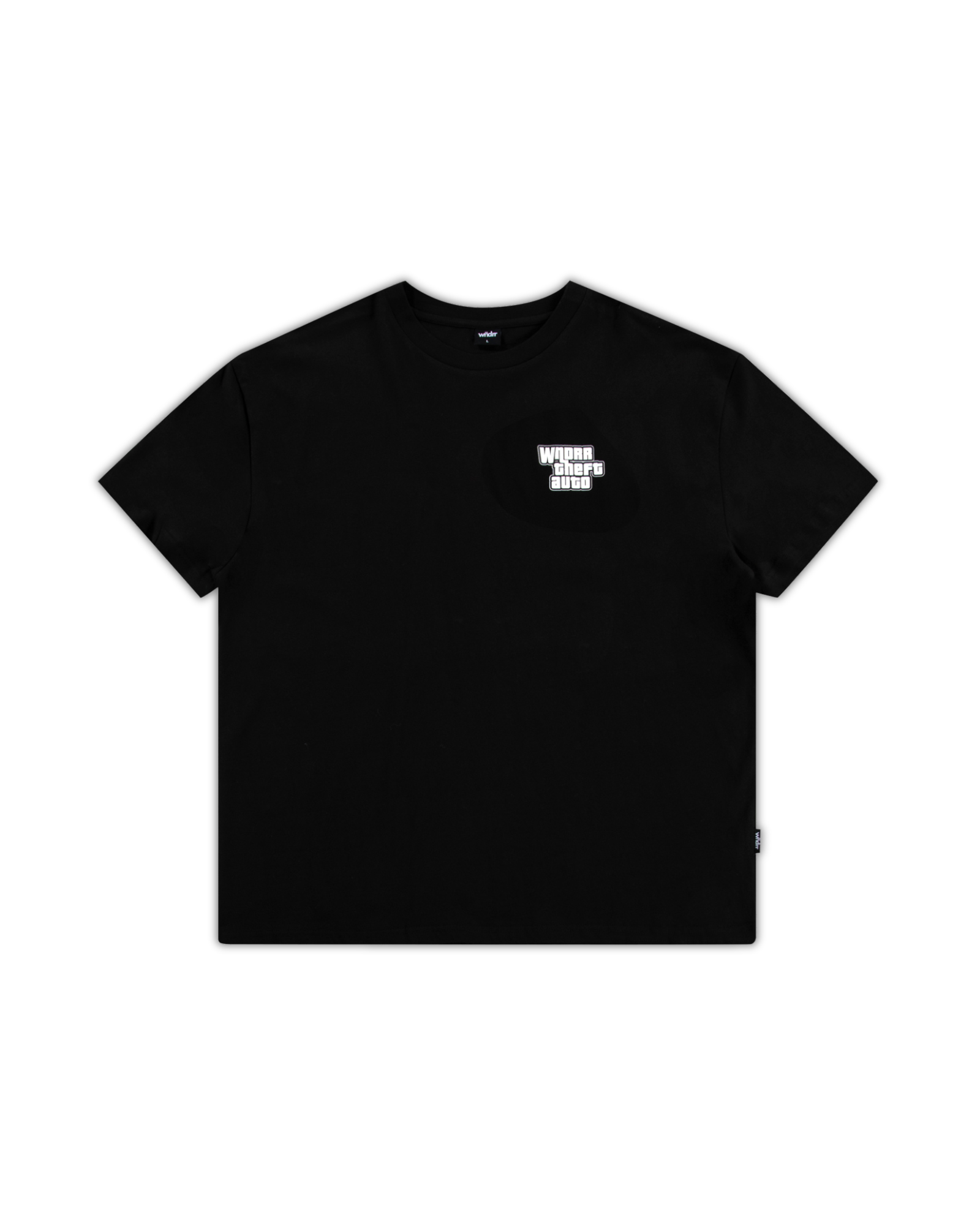 MOST WANTED BOX FIT TEE - BLACK