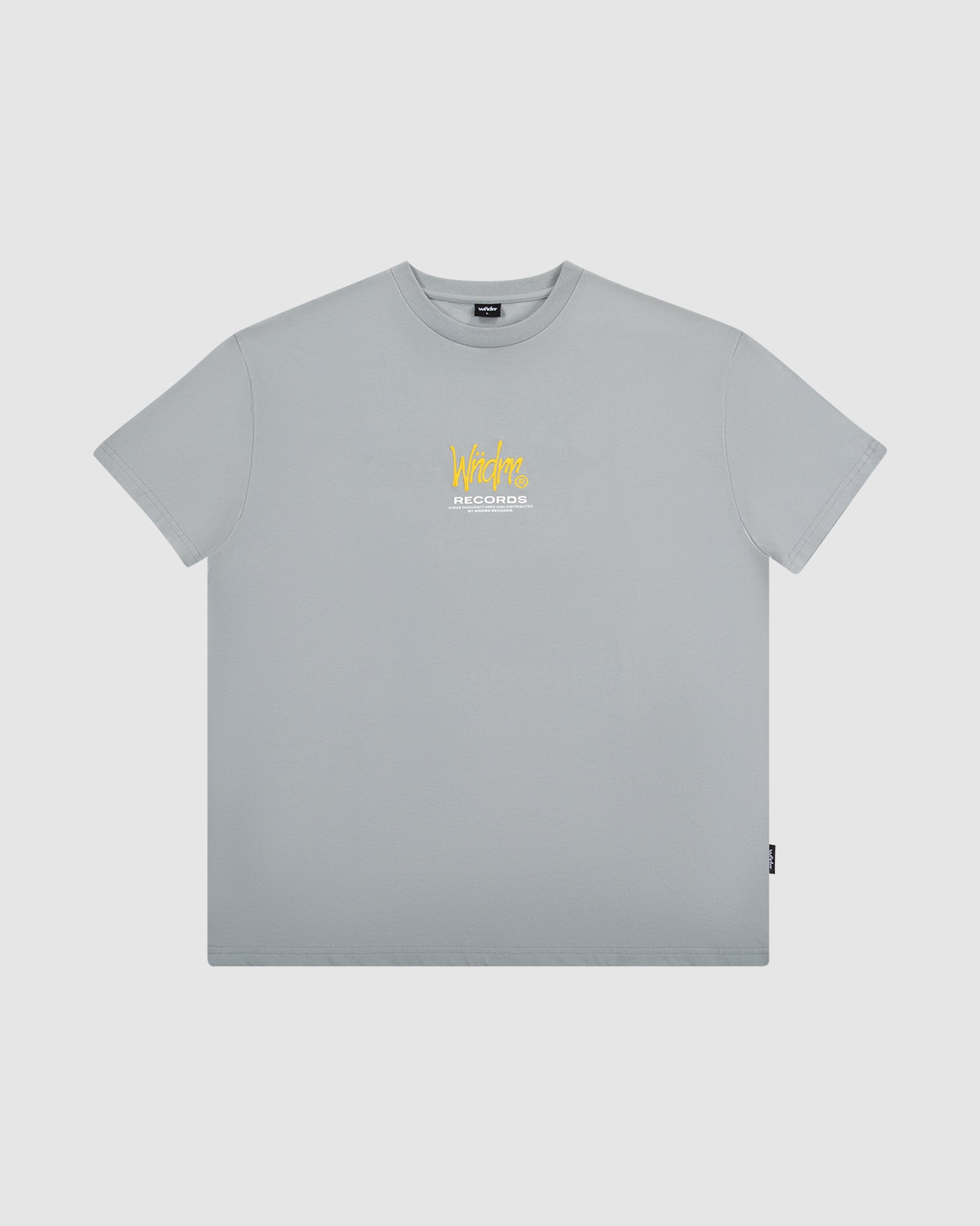 ATLANTIC BOX FIT TEE - CEMENT GREY