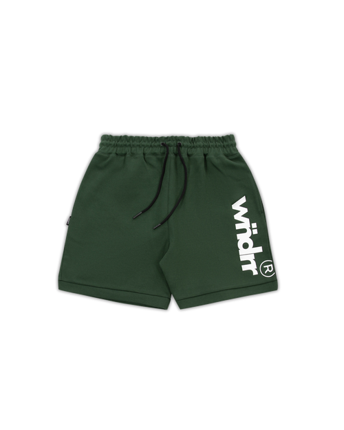 OFFCUT TECH TRACKSHORT - FOREST GREEN