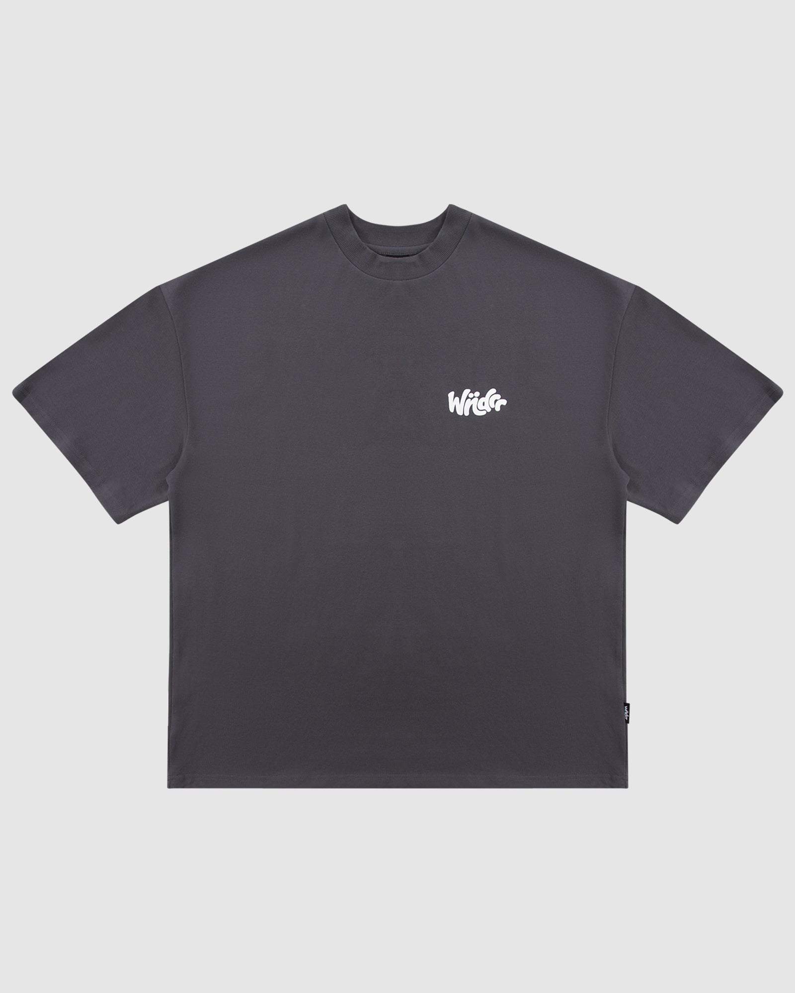ALL OUT HEAVY WEIGHT TEE - CHARCOAL