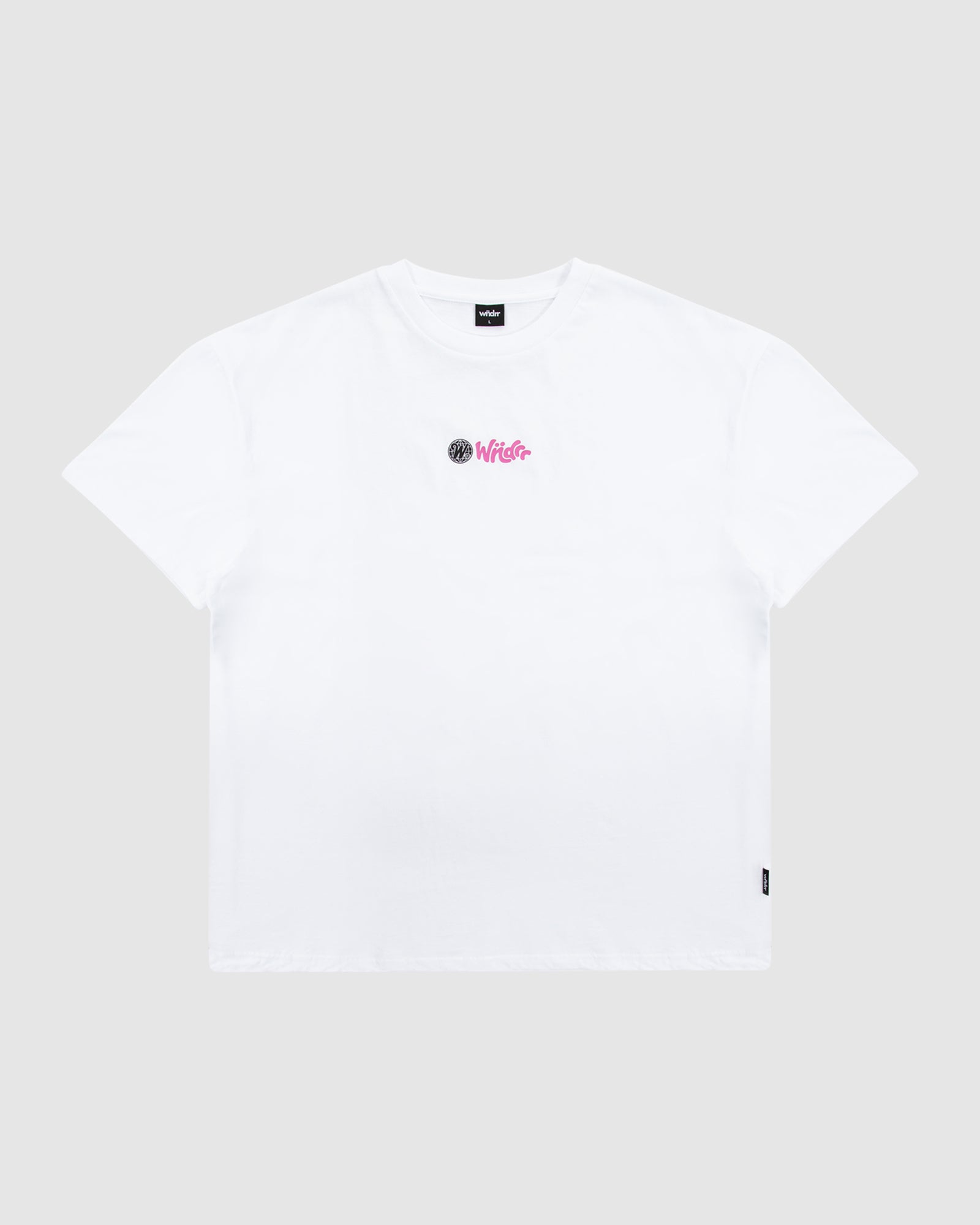 RICKY BOX FIT TEE - WHITE