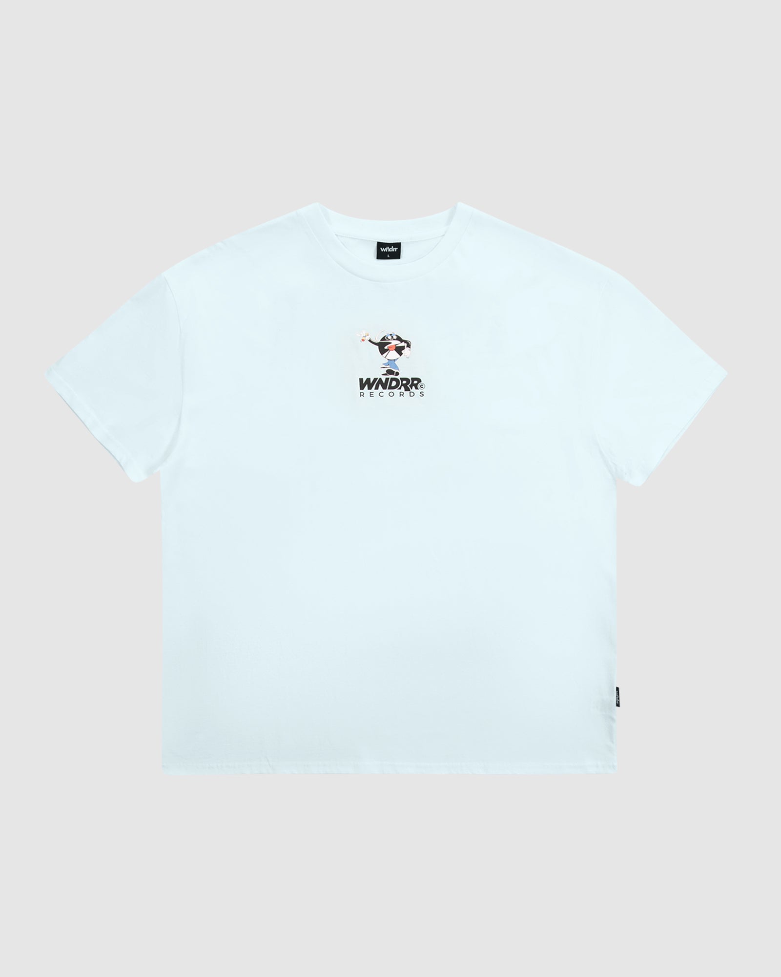LIKE THAT BOX FIT TEE - BABY BLUE