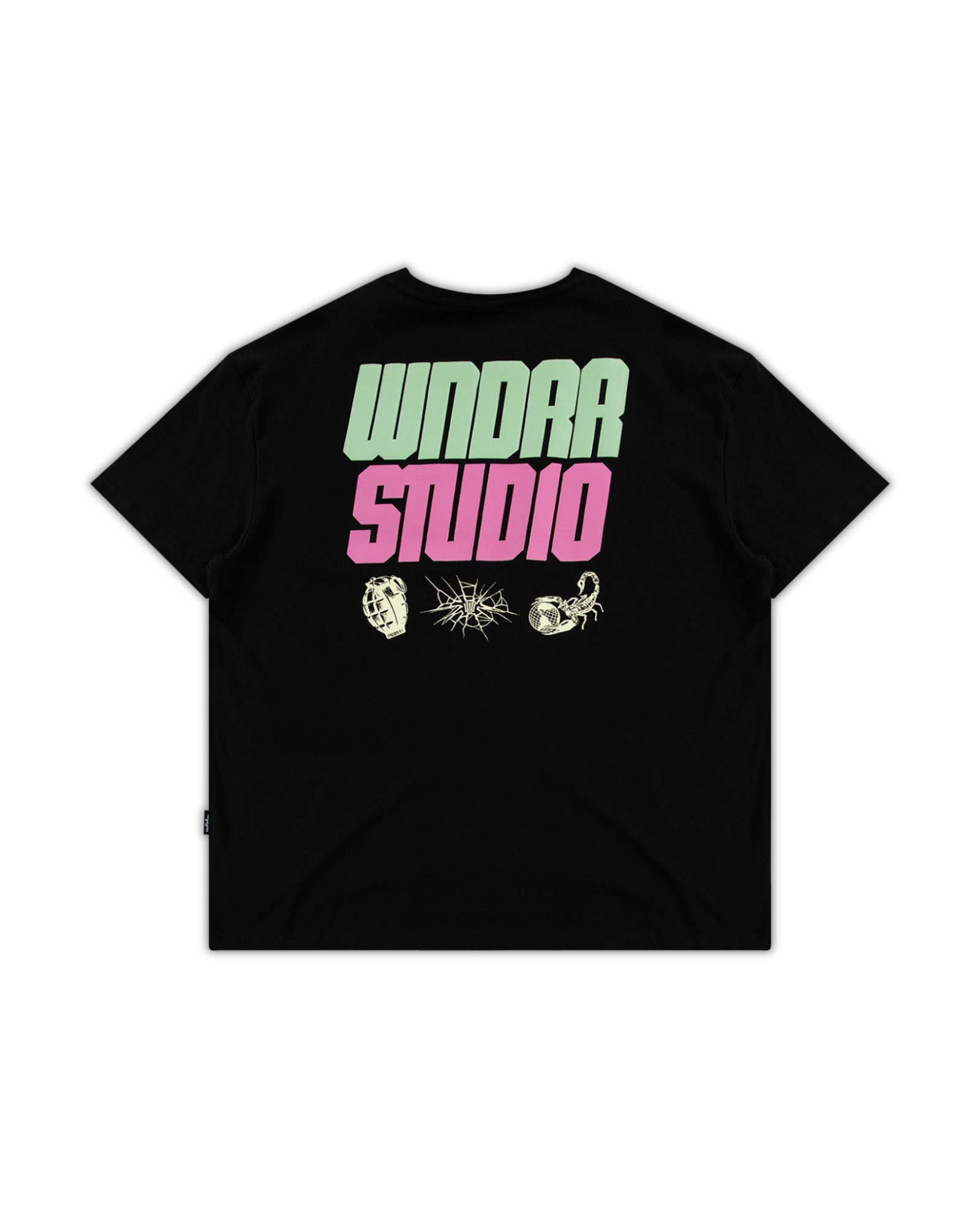 OPPONENT BOX FIT TEE - BLACK