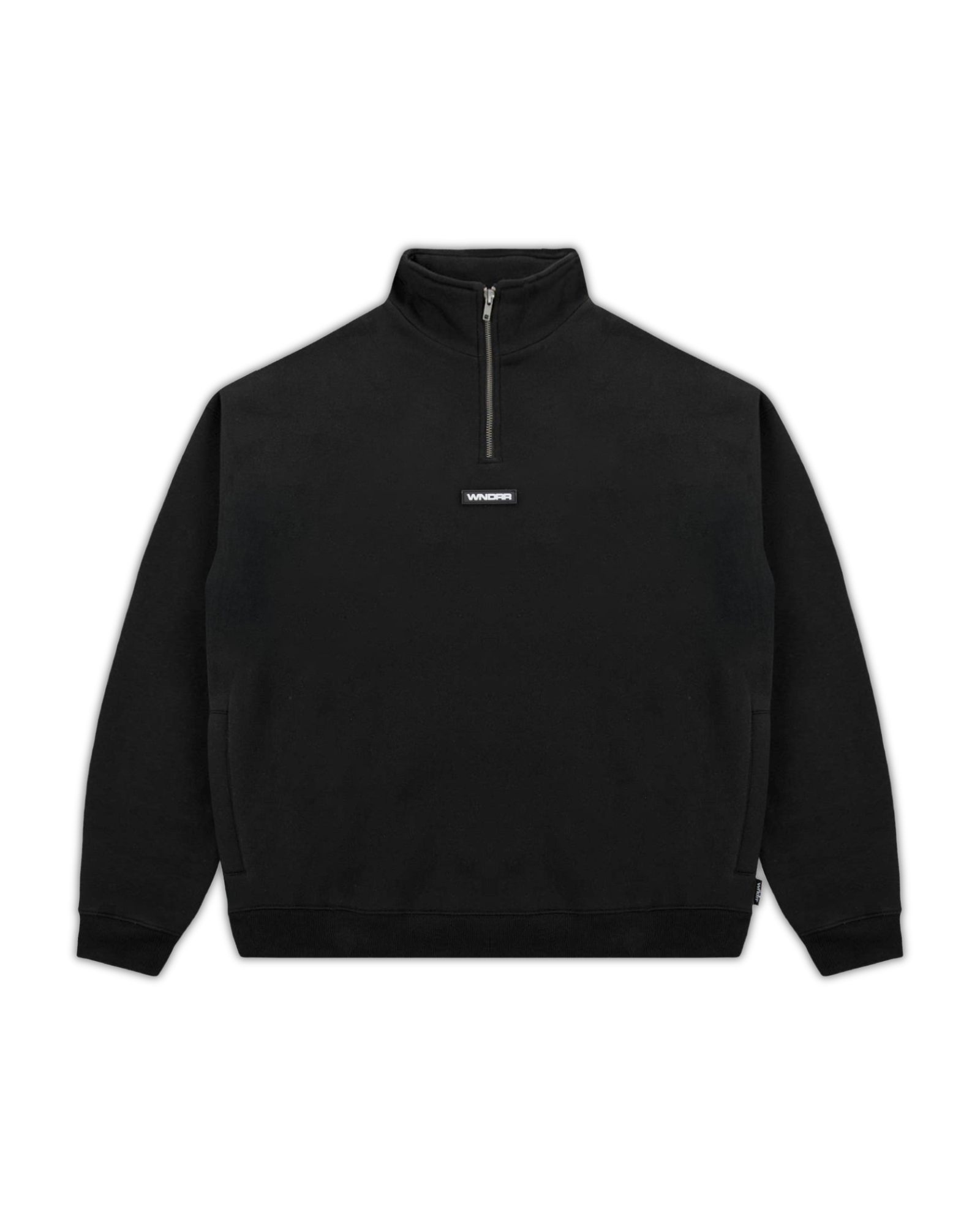 PATRON 1/4 ZIP SWEAT - BLACK