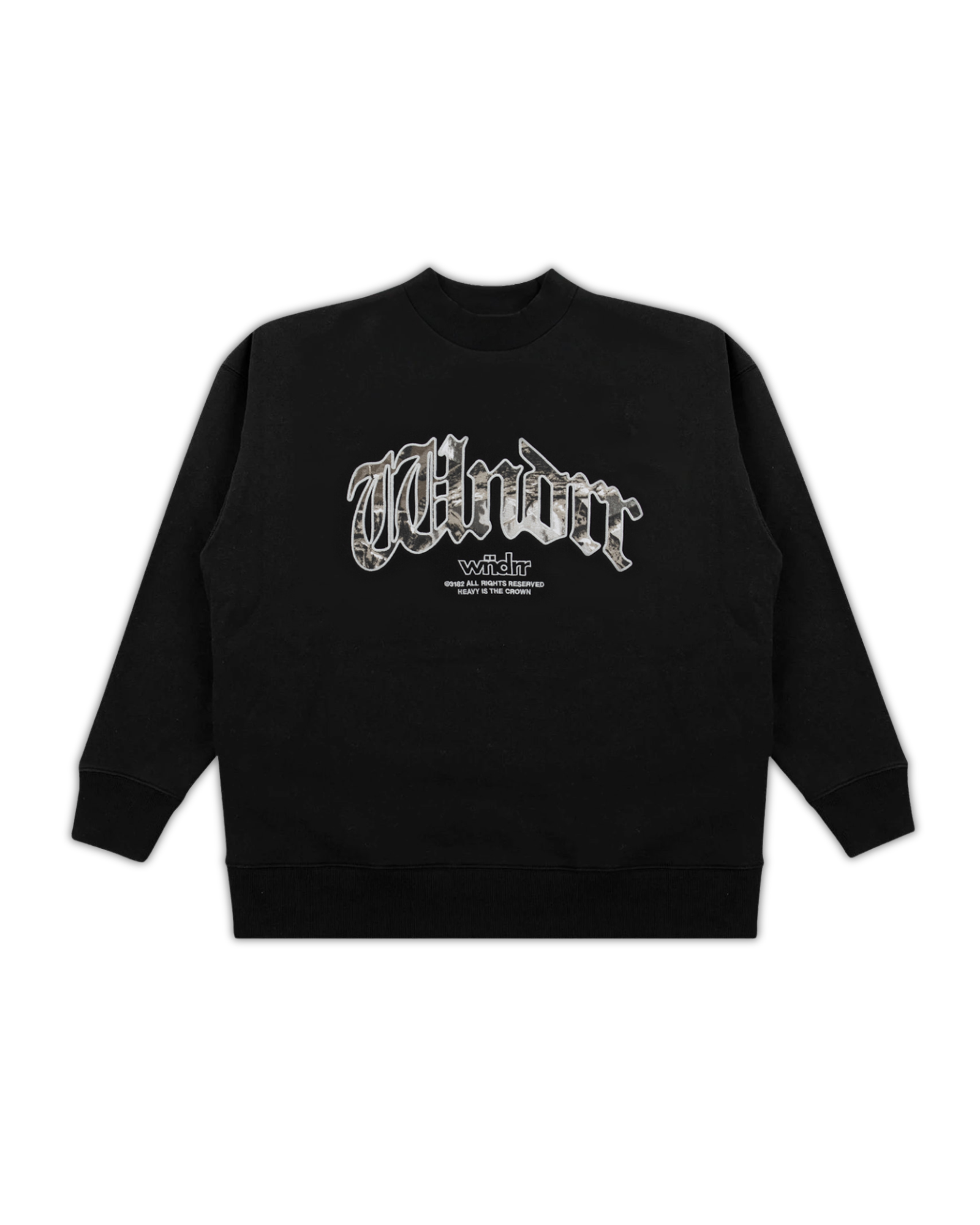 ROGUE CREW SWEAT - BLACK