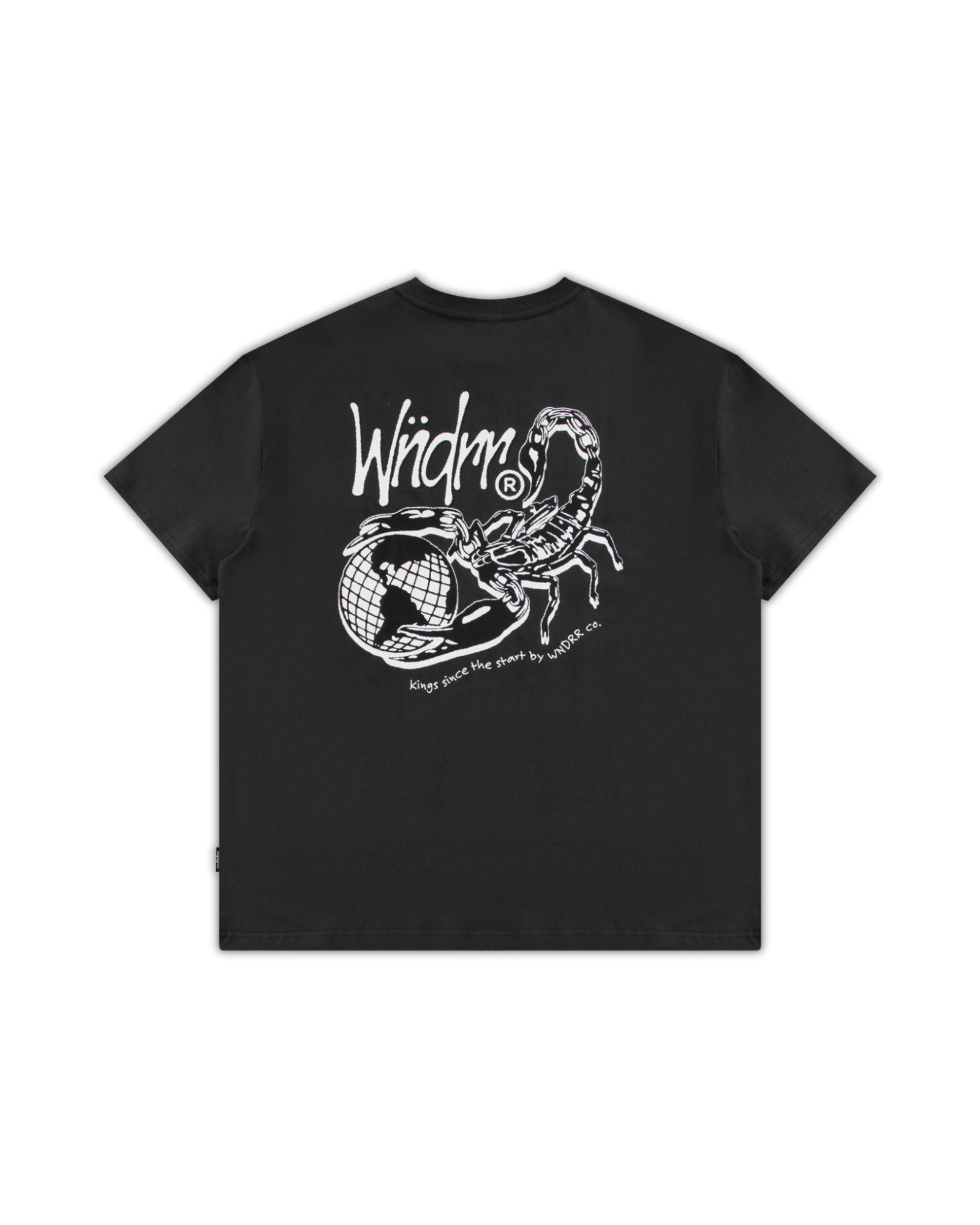 SCORPION BOX FIT TEE - FADED BLACK