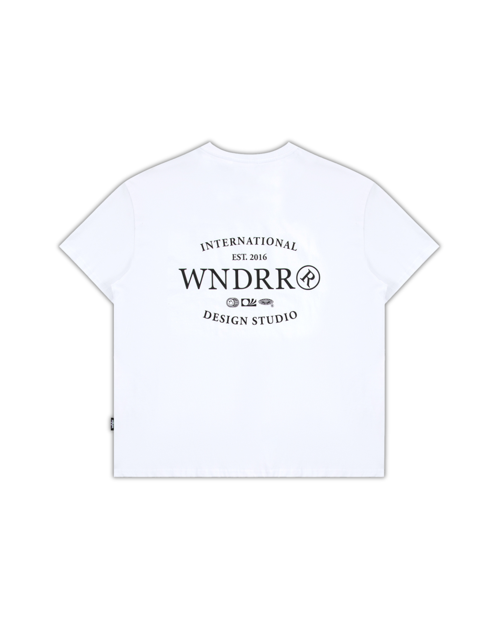 SHERIFF BOX FIT TEE - WHITE