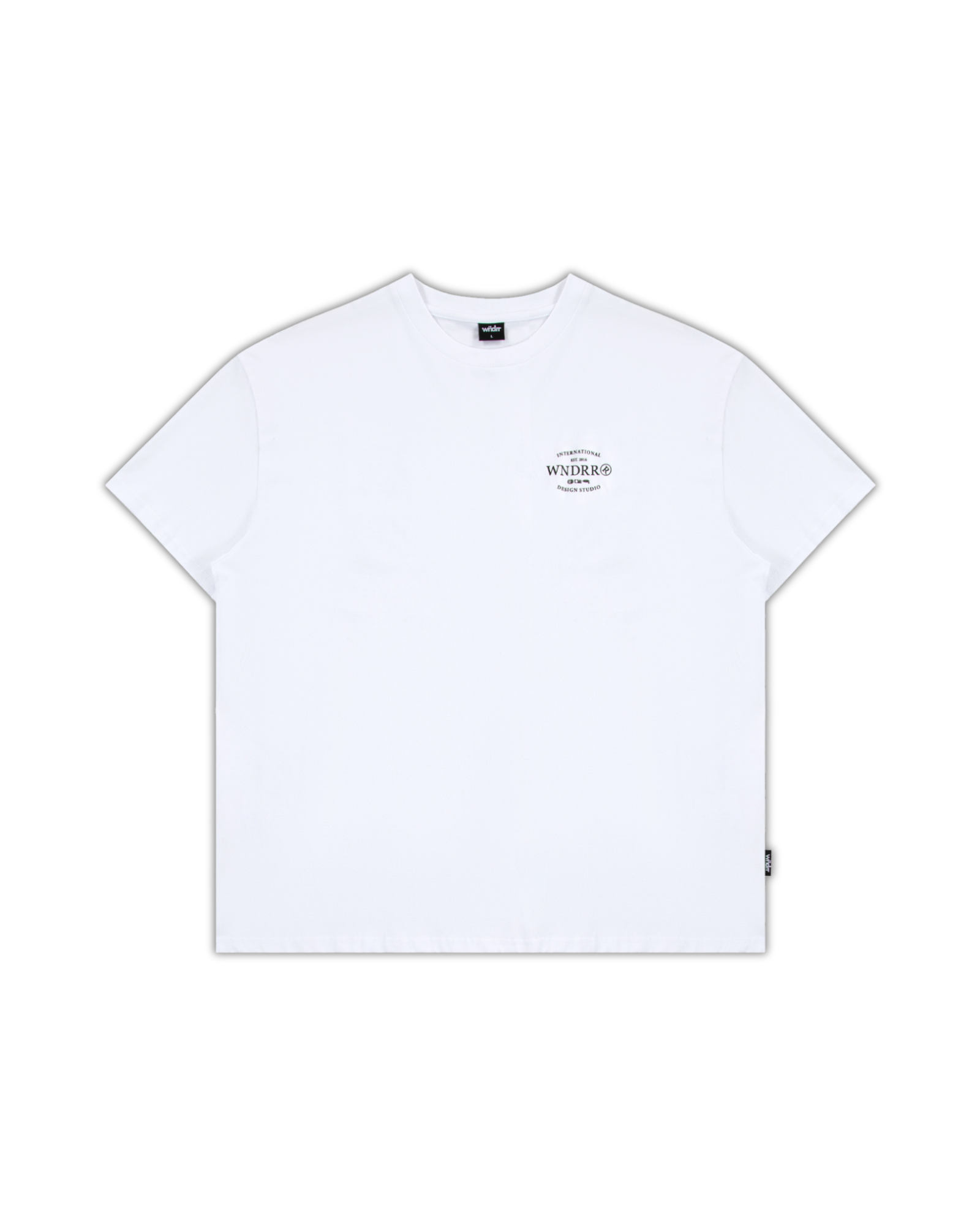 SHERIFF BOX FIT TEE - WHITE