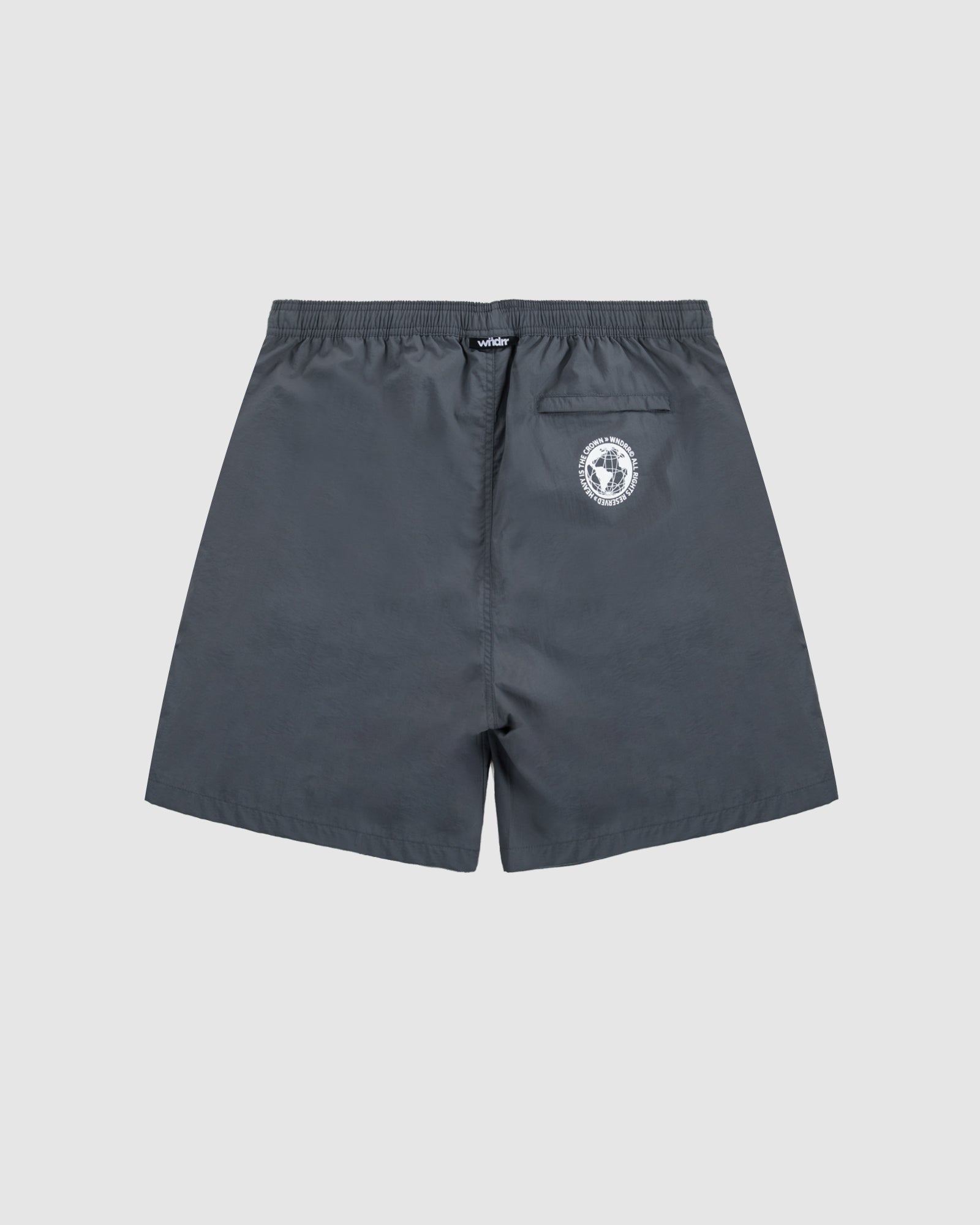 SYNDICATE SWIM SHORT - FADED BLACK