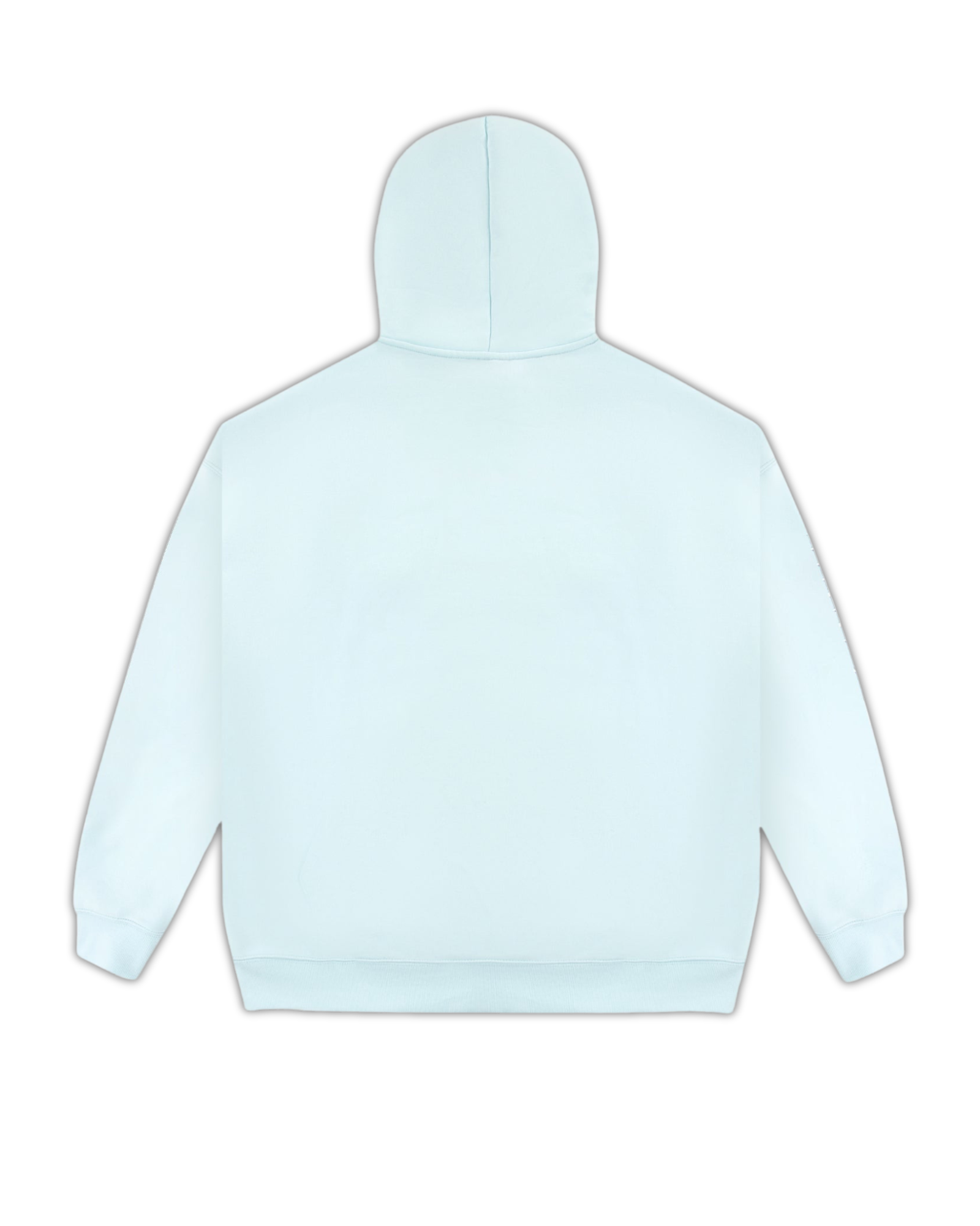 SPIN HOOD SWEAT - BABY BLUE