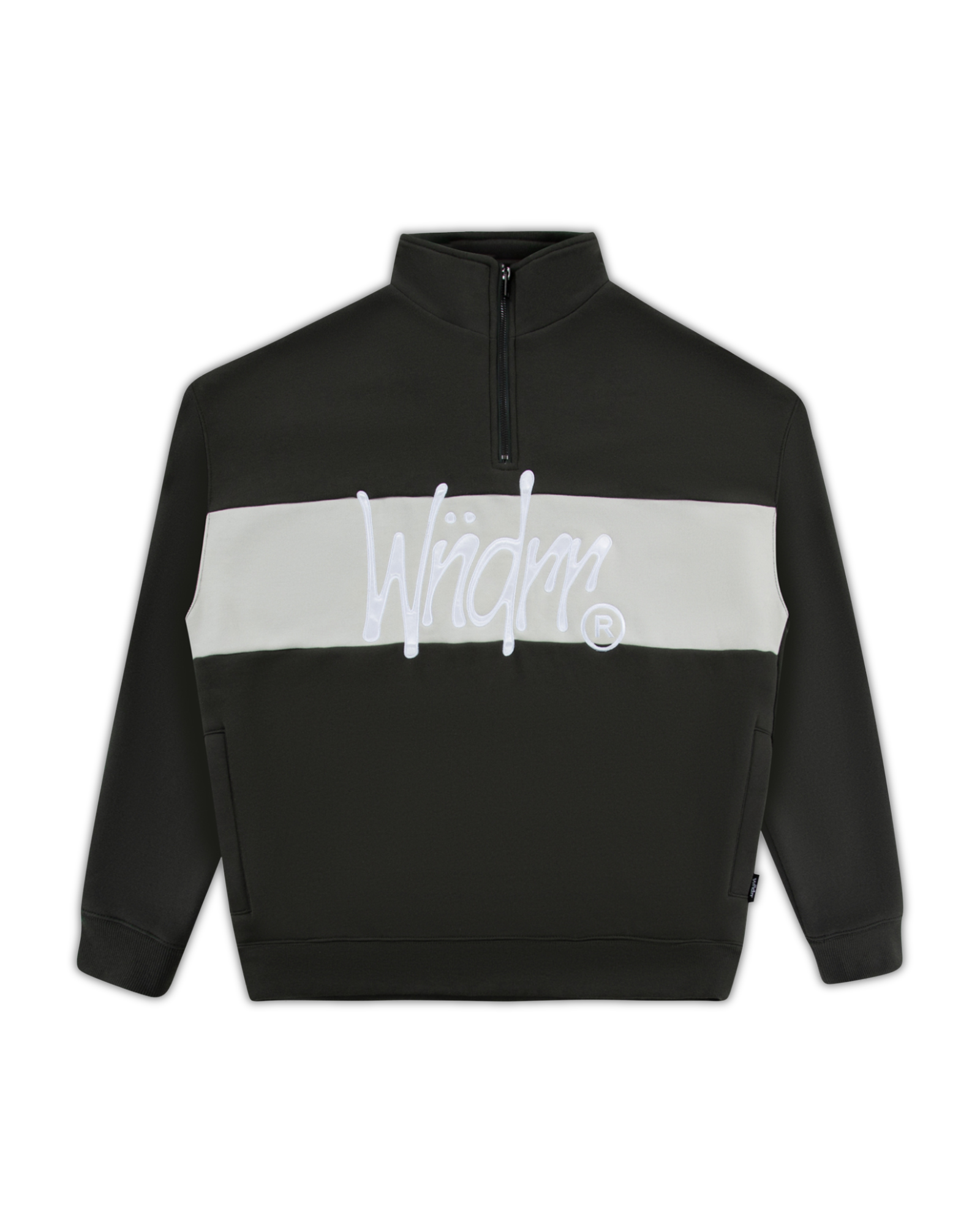STARTER PANEL 1/4 ZIP SWEAT - INK