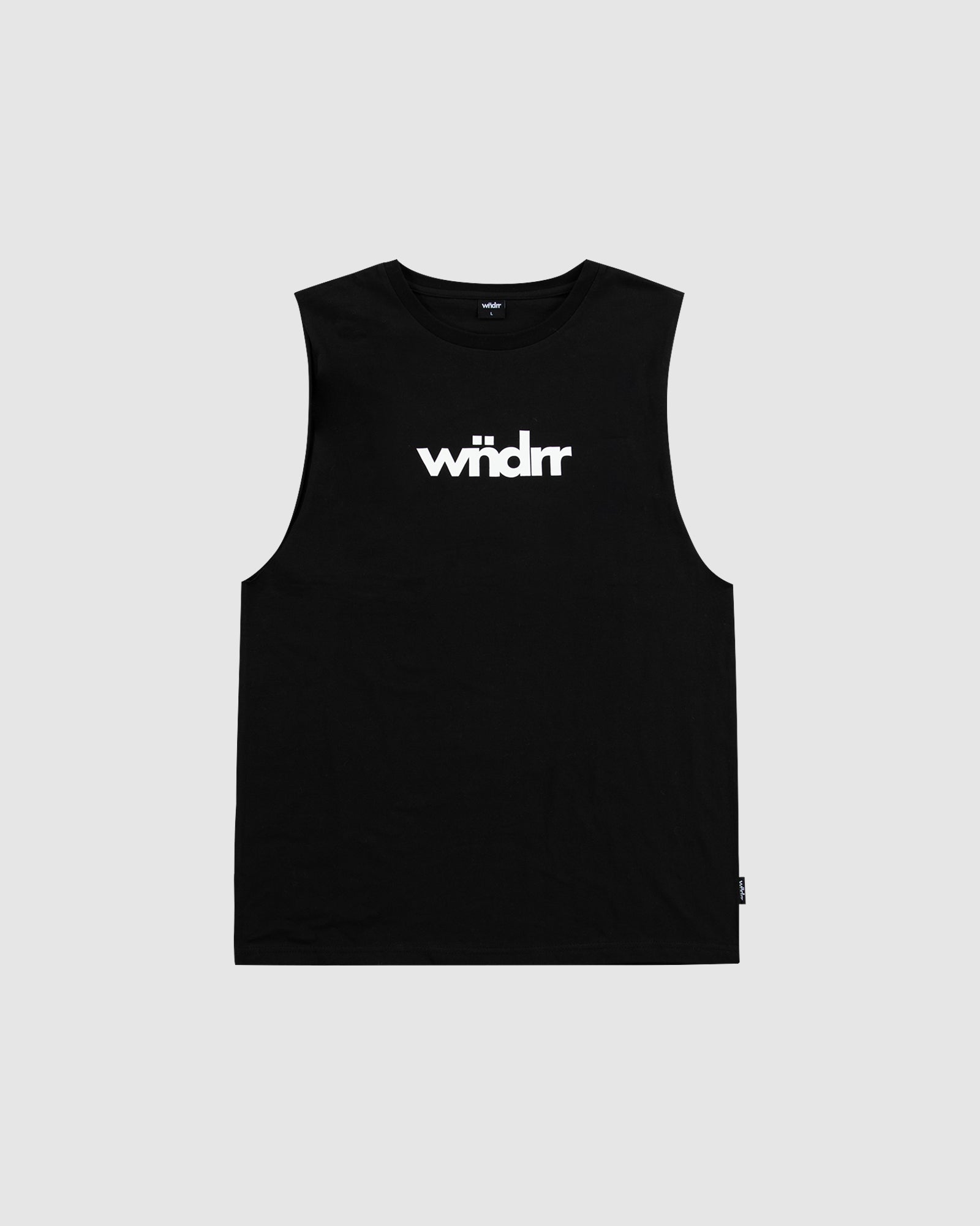 ASCEND MUSCLE TOP - BLACK