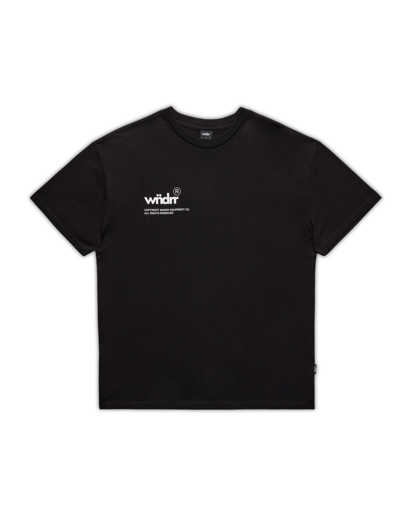 SYNDICATE BOX FIT TEE - BLACK