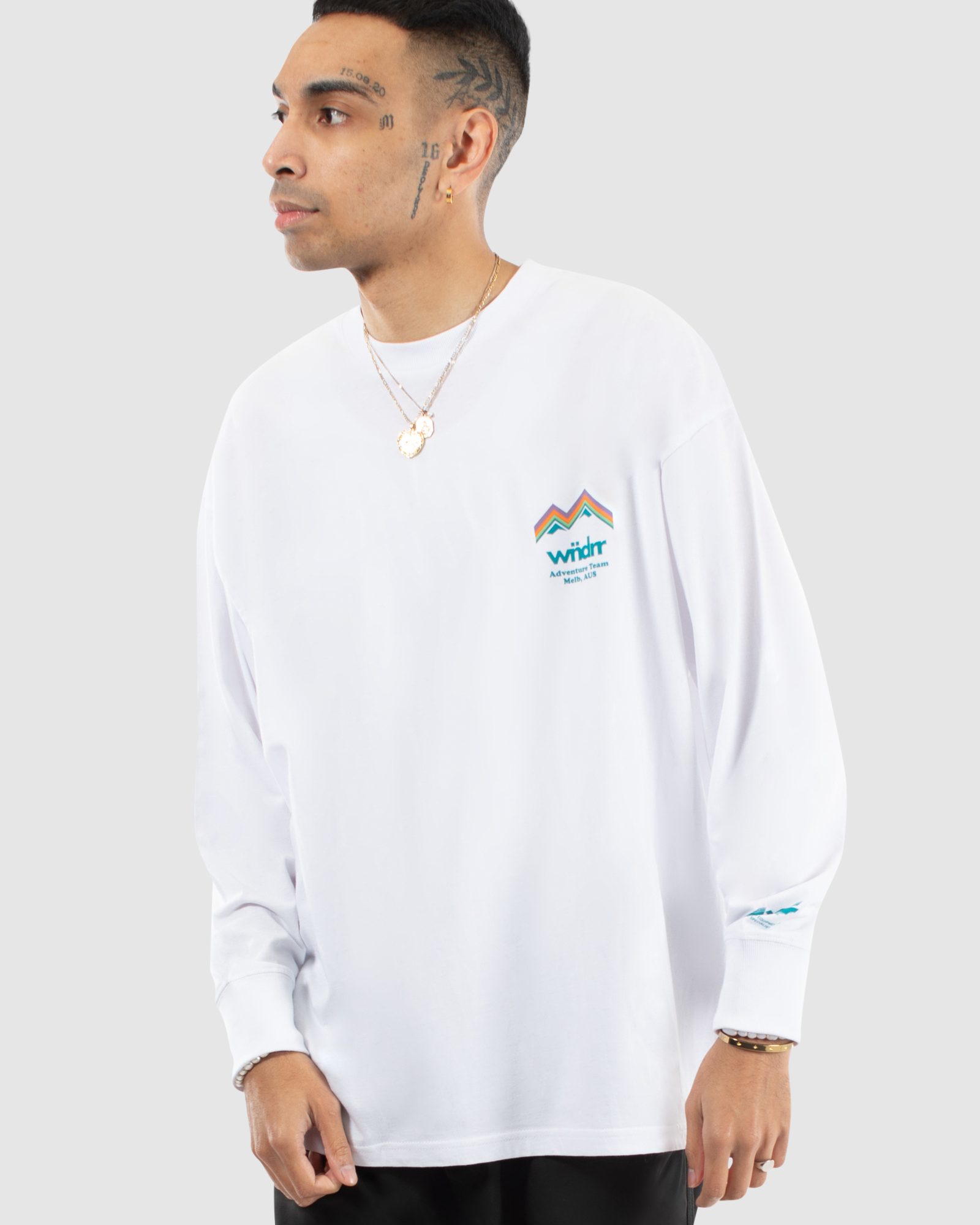 DEPARTURE L/S TEE - WHITE