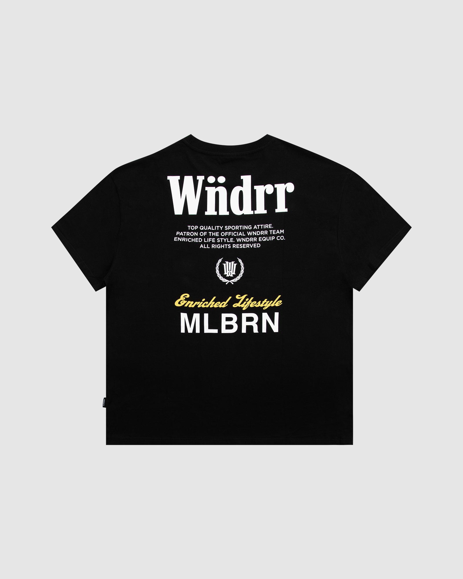 ARCHIVE BOX FIT TEE - BLACK